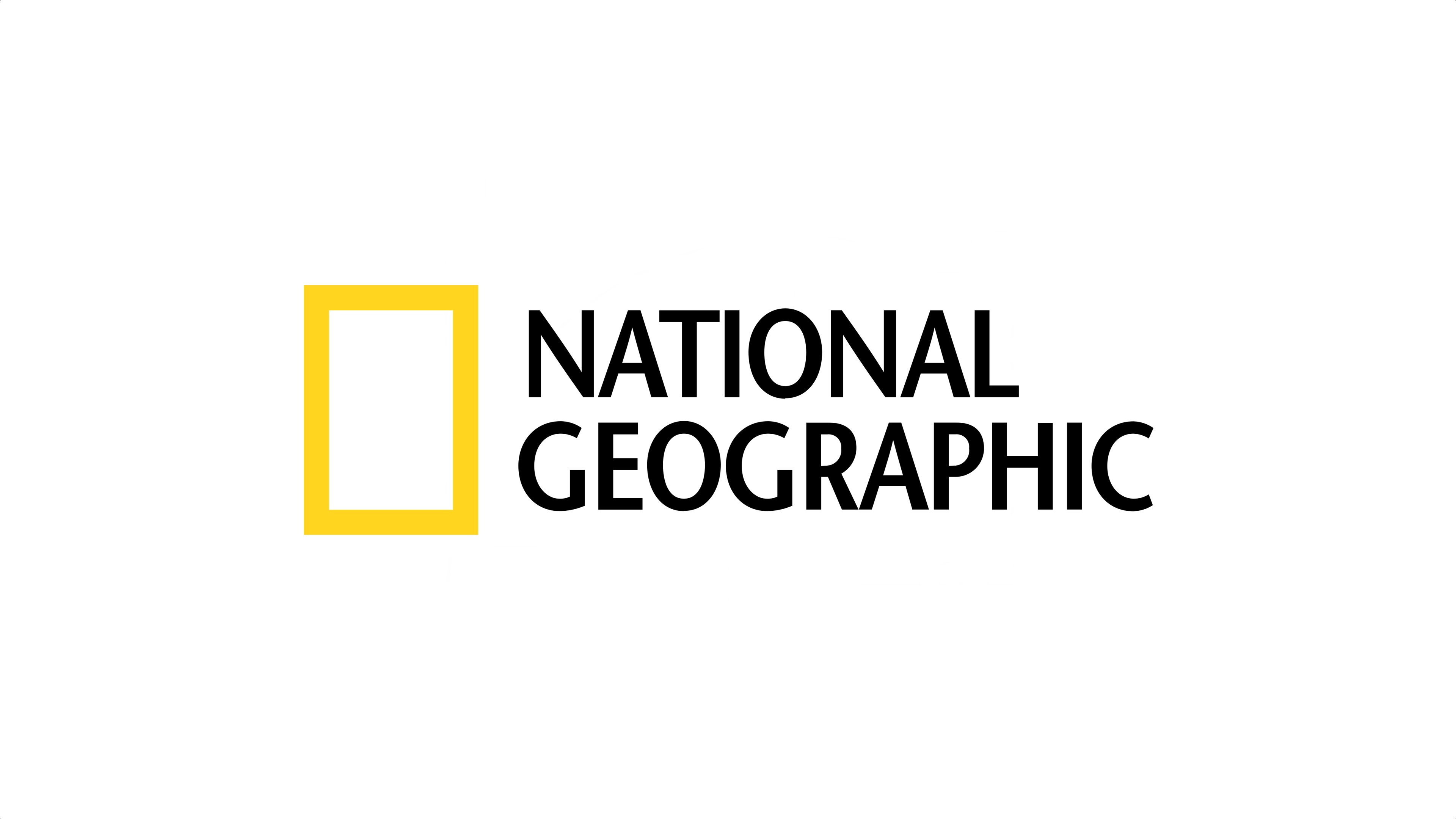 National Geographic 4K logo HD Wallpaper