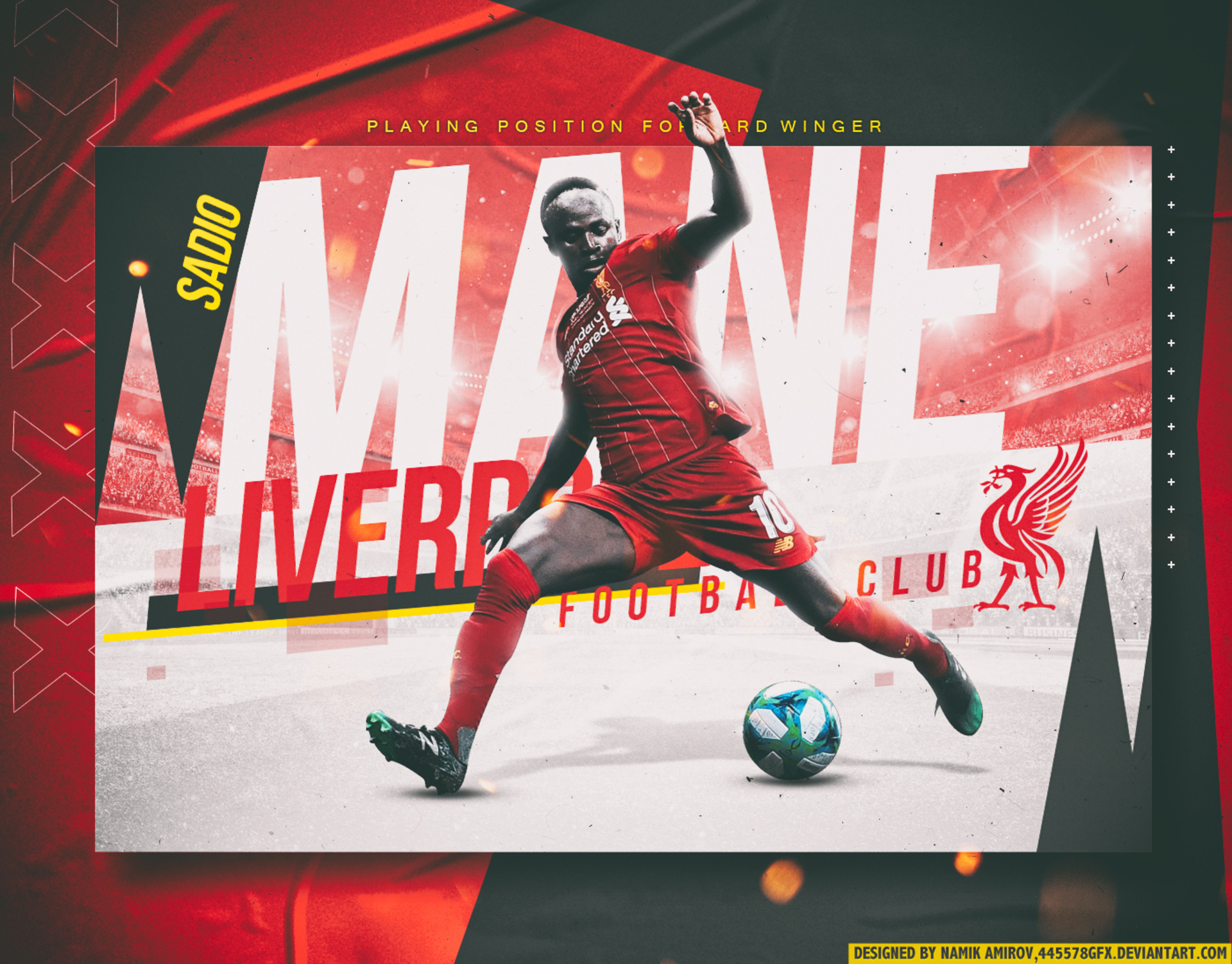 Sadio Mané: Liverpool F.C. Forward Winger HD Wallpaper