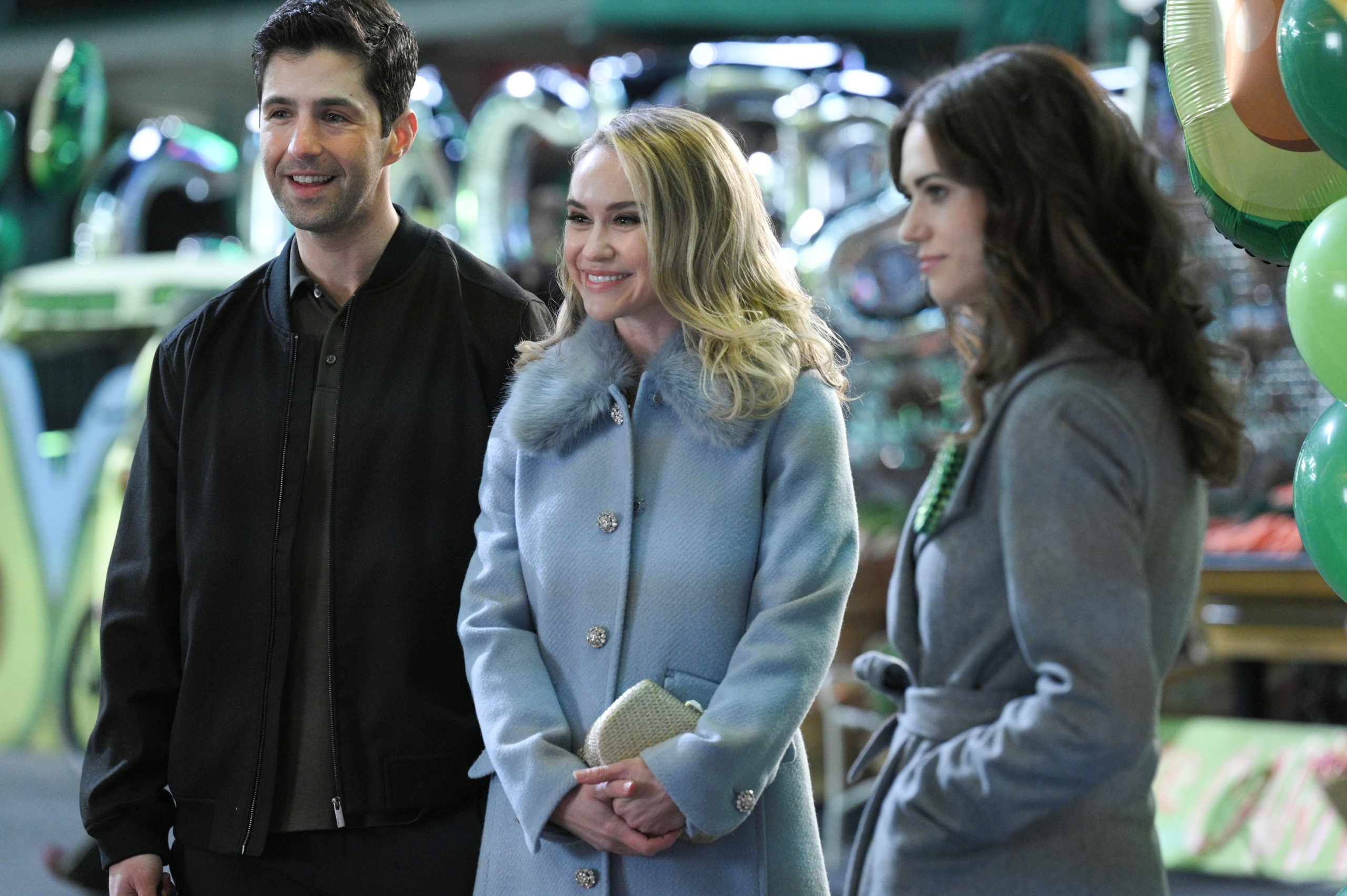 Josh Peck and Becca Tobin in Turner and Hooch HD Wallpaper