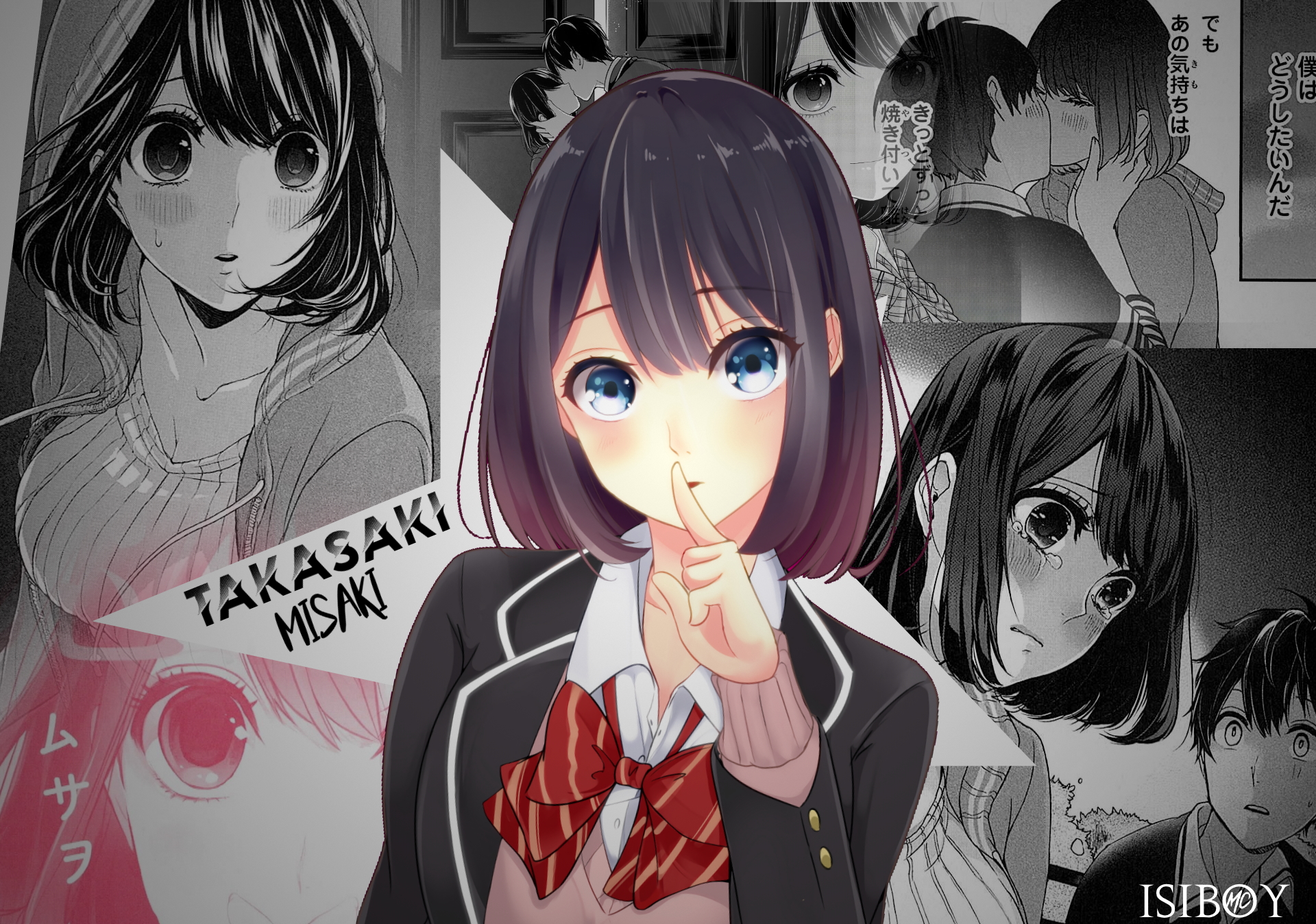 Takasaki Misaki: Secrets and emotions from Koi to Uso HD Wallpaper