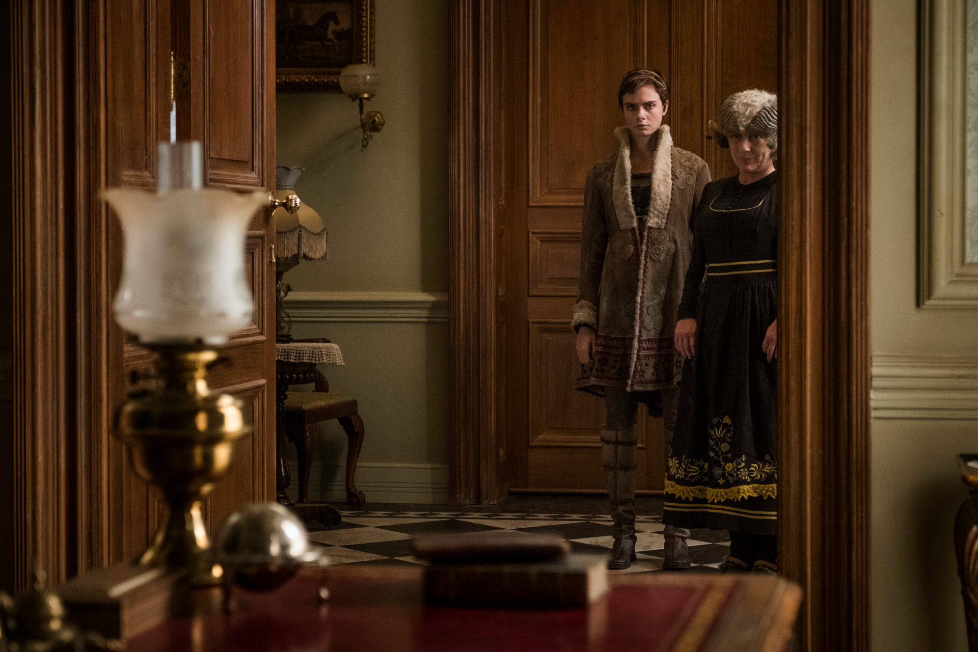 Cara Delevingne as Vignette Stonemoss in Carnival Row HD Wallpaper