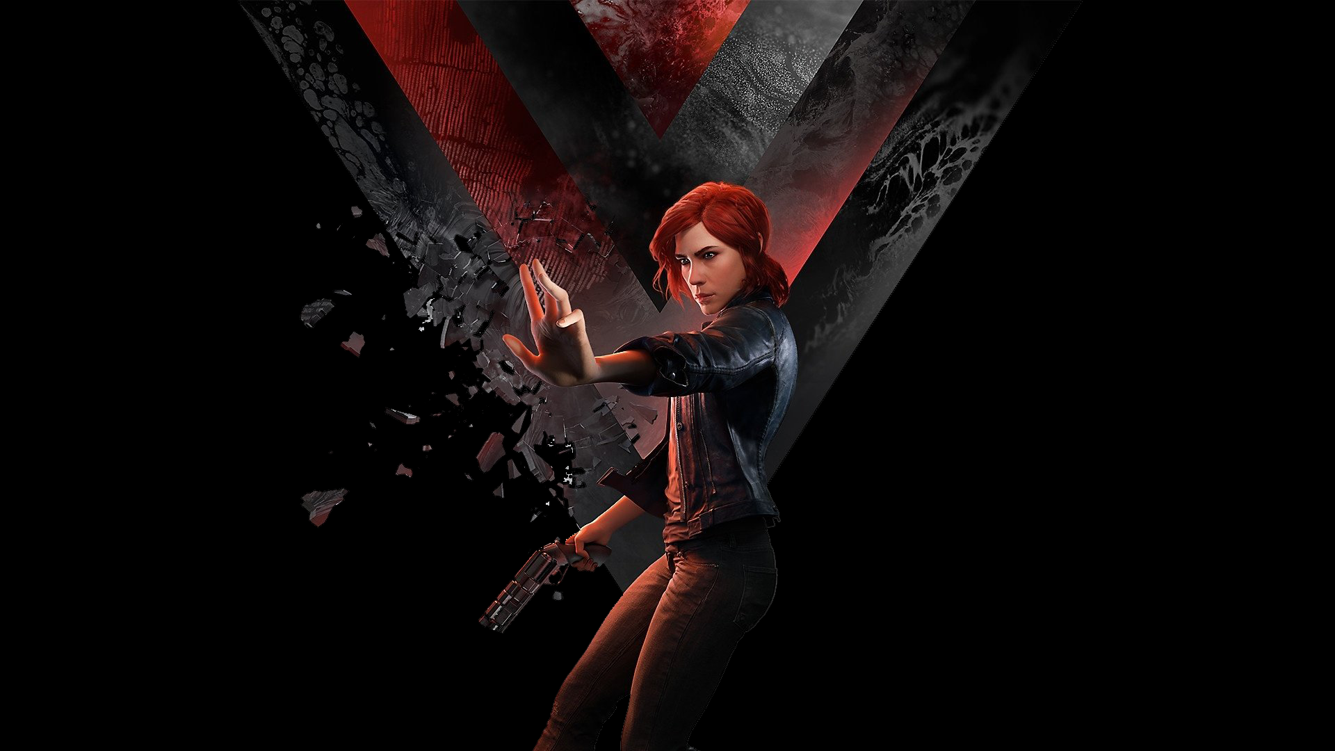 Jesse Faden unleashing powers in Control HD Wallpaper