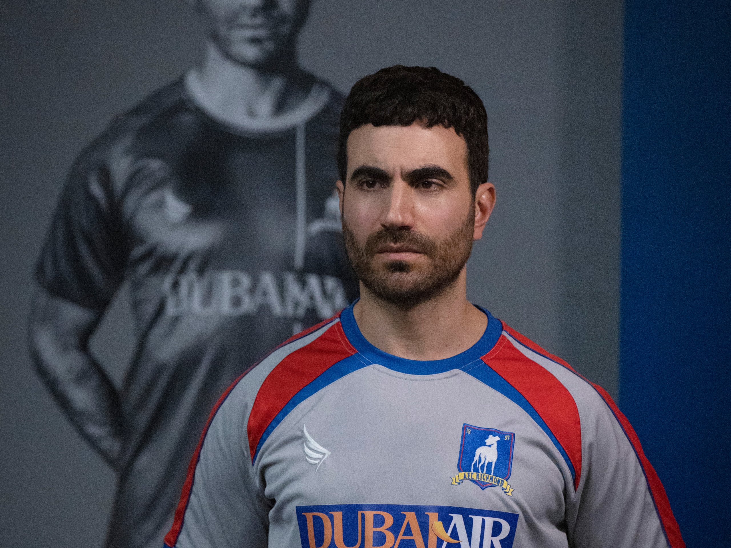 Brett Goldstein as Roy Kent in Ted Lasso HD Wallpaper
