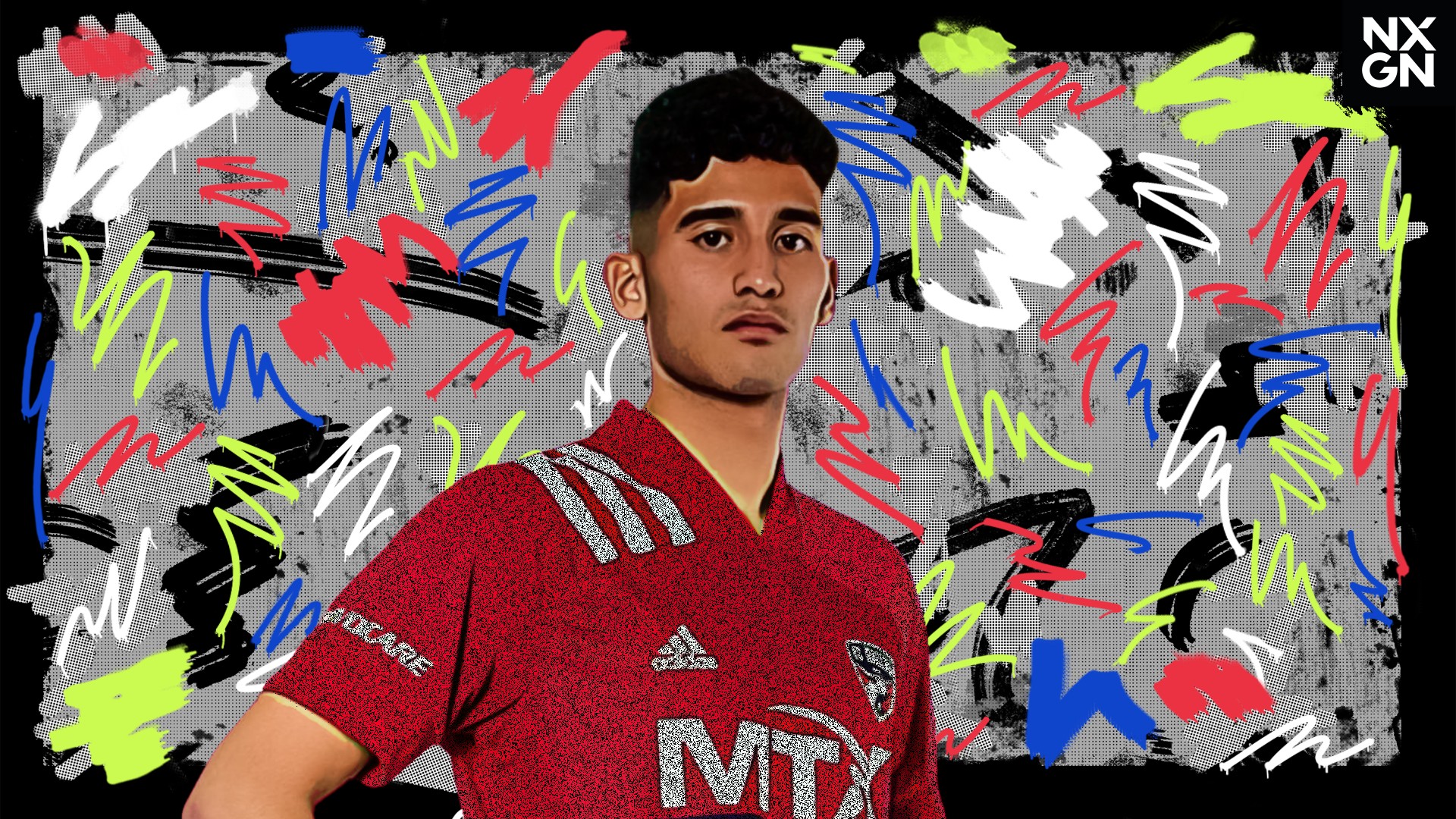 Ricardo Pepi in FC Dallas MLS Soccer Jersey HD Wallpaper