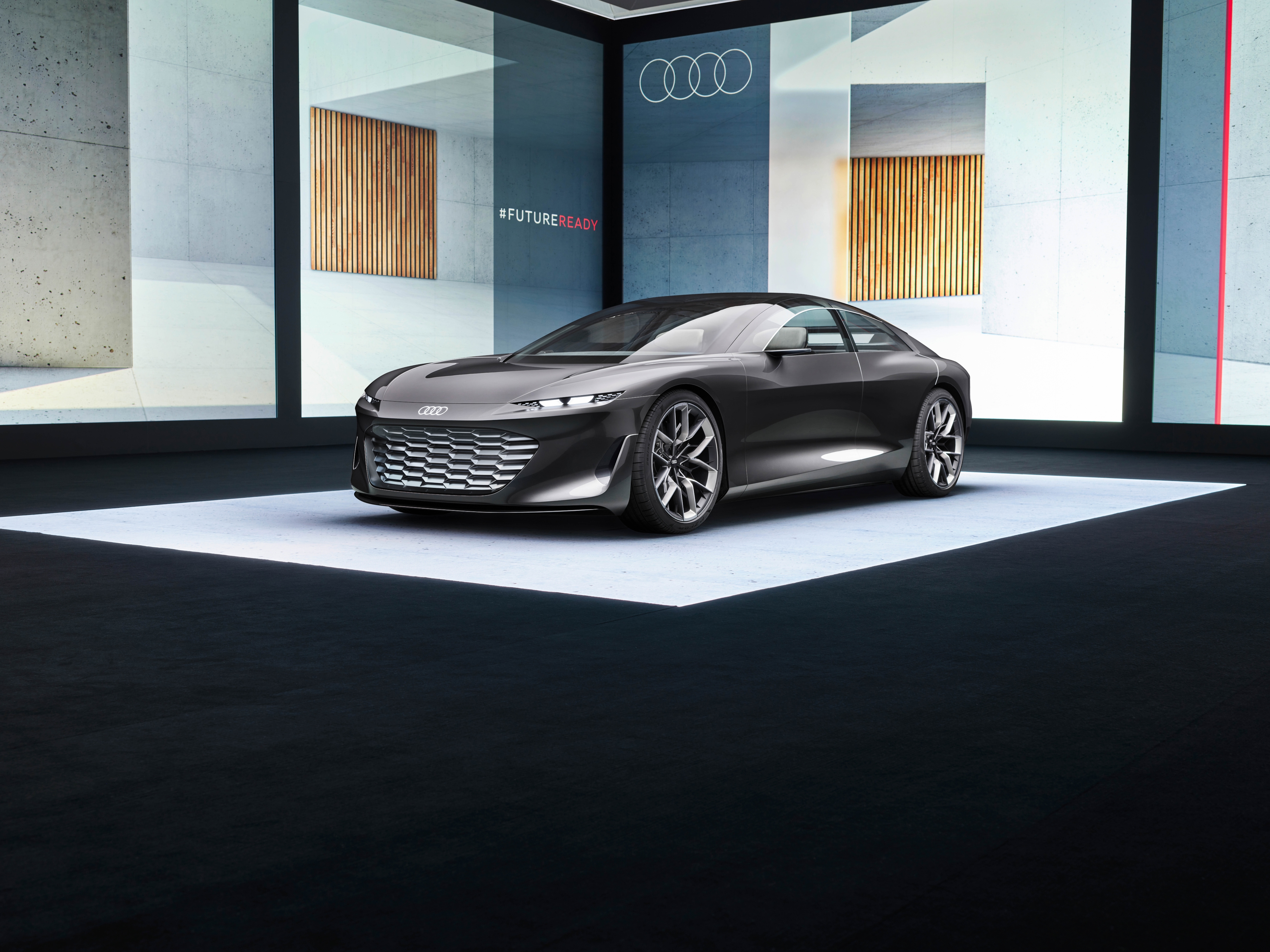 Audi Grandsphere Concept Luxury Electric Car 4K HD Wallpaper