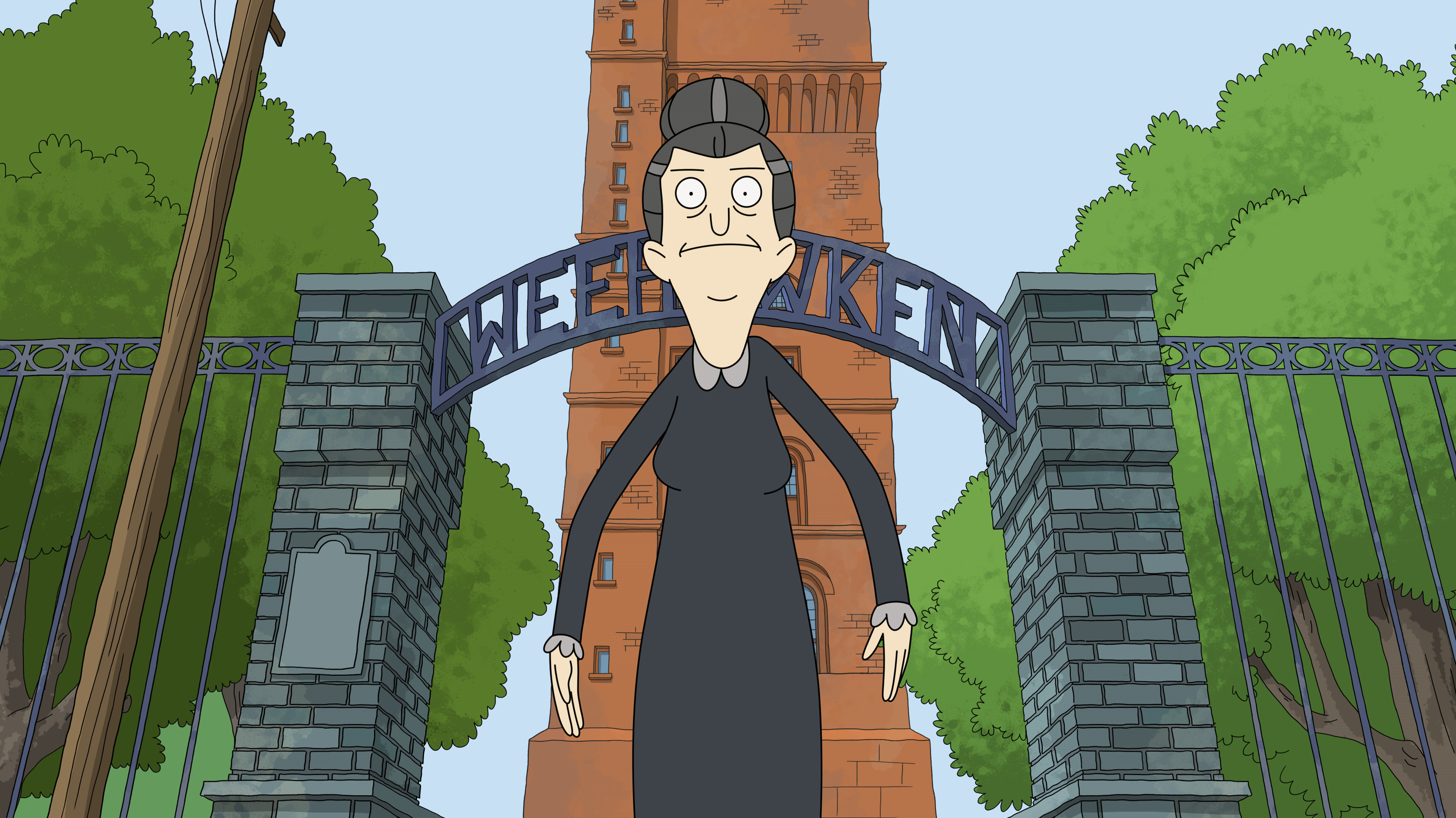 Helen (Central Park) at the Weehawken gate HD Wallpaper