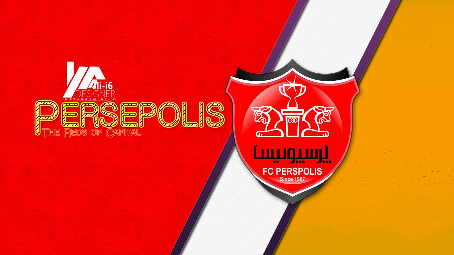 Persepolis F.C. Soccer Club Logo and Emblem HD Wallpaper