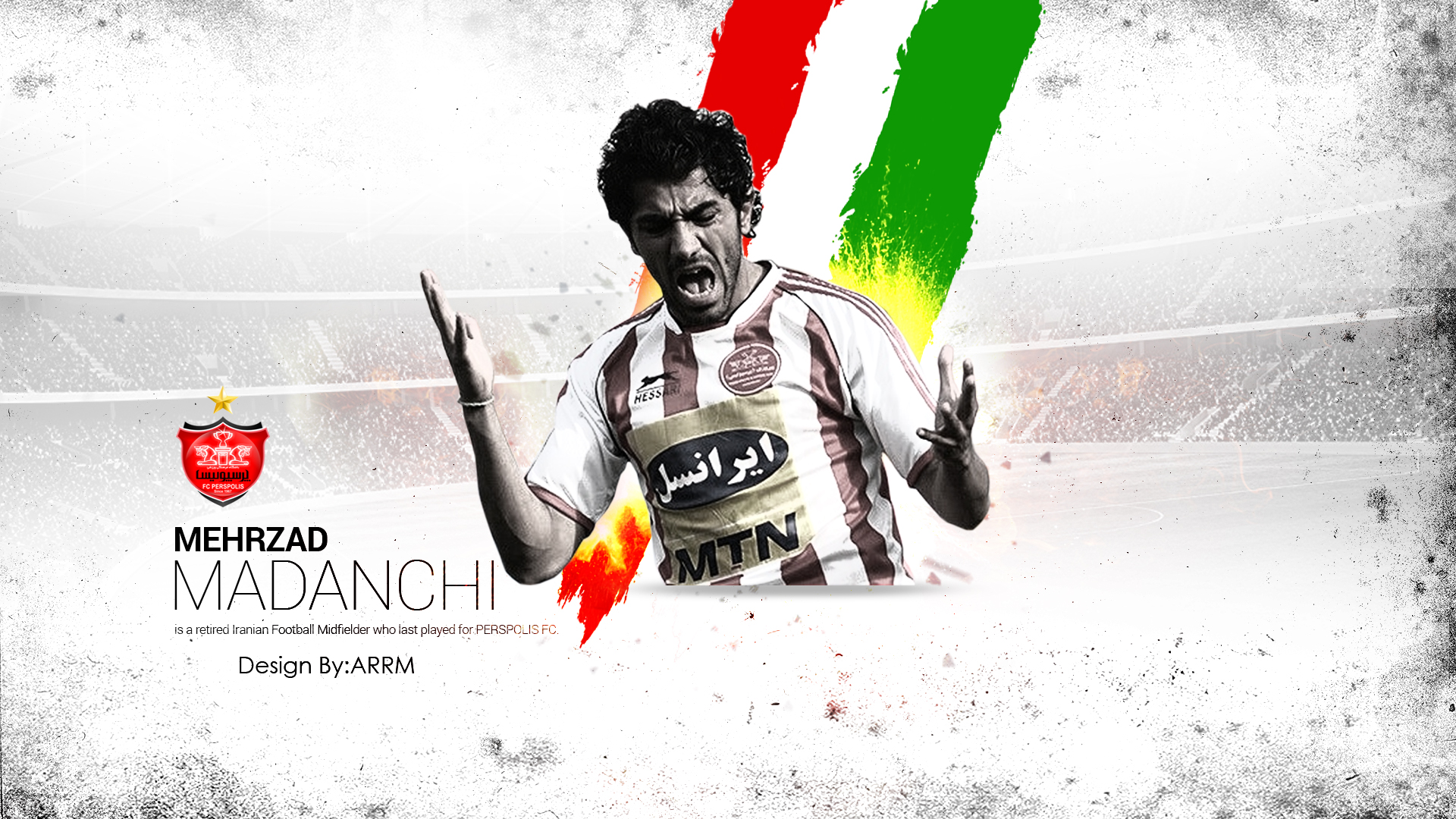 Mehrzad Madanchi, Iranian Football Midfielder for Persepolis F.C. HD Wallpaper
