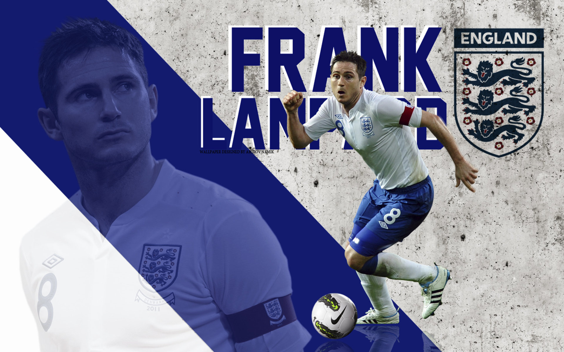 Frank Lampard England National Football Team HD Wallpaper