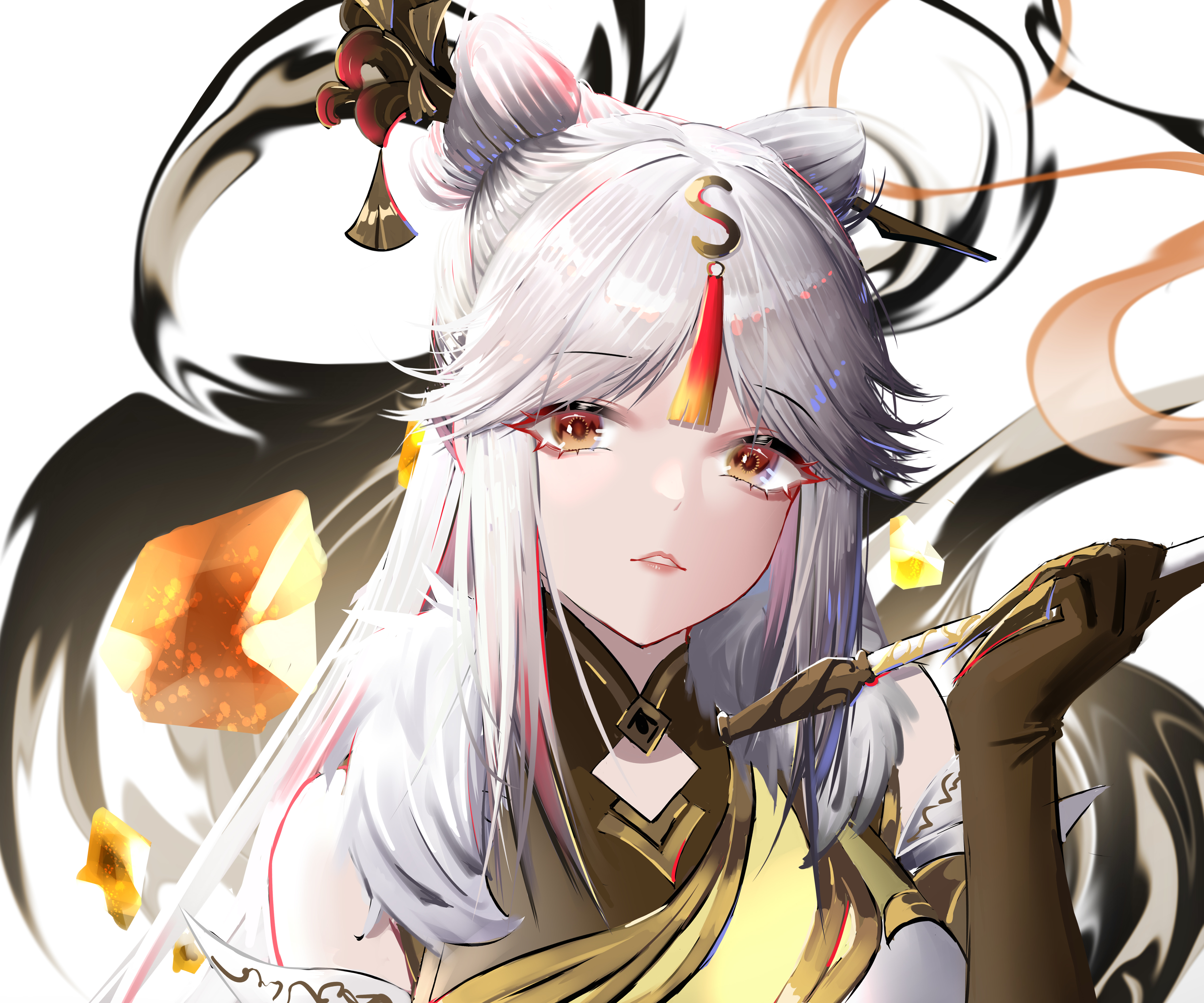 Elegant Ningguang from Genshin Impact HD Wallpaper