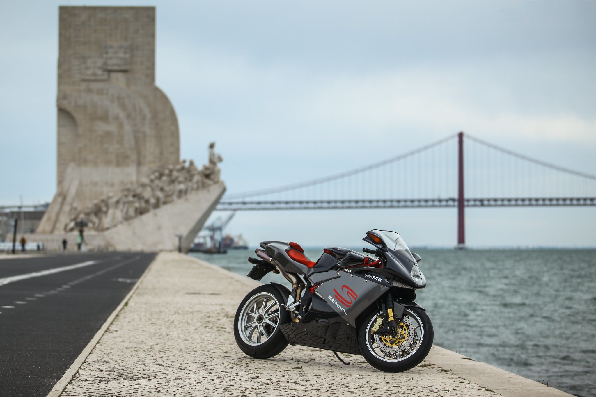 MV Agusta F4 Motorcycle by Waterfront HD Wallpaper