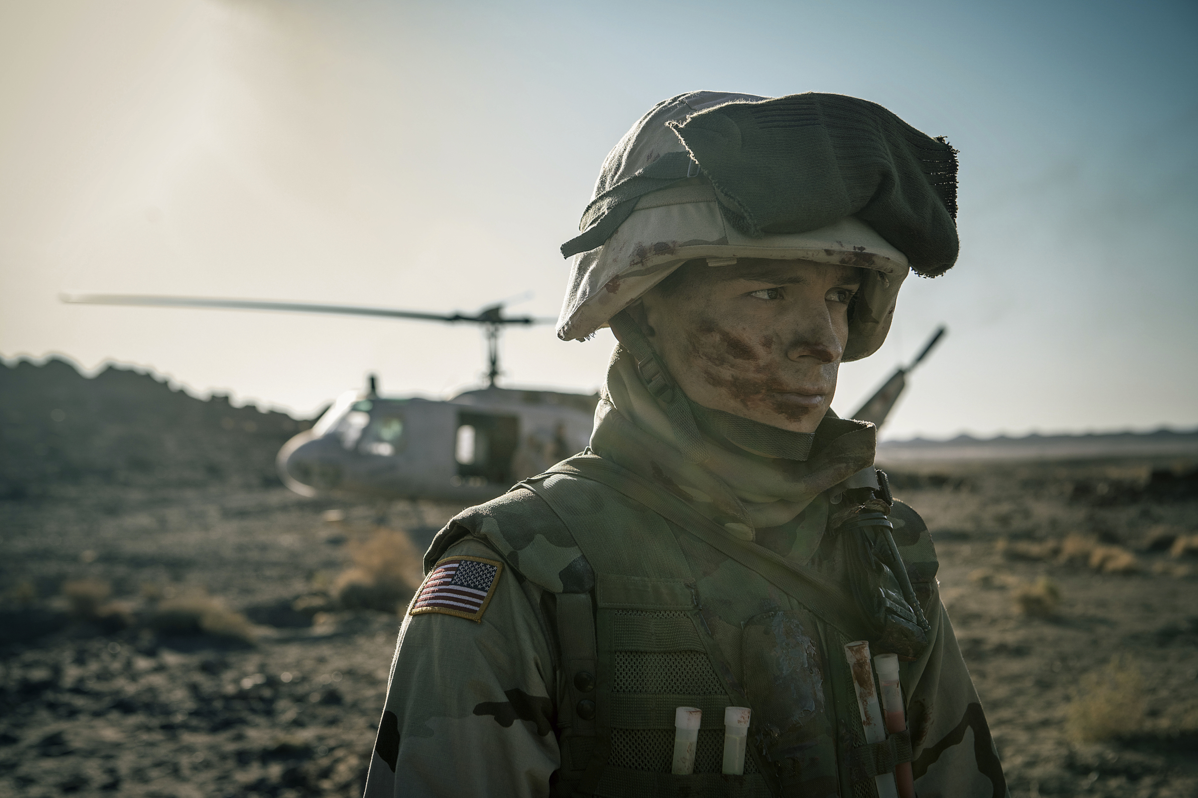 Tom Holland as a soldier in Cherry HD Wallpaper