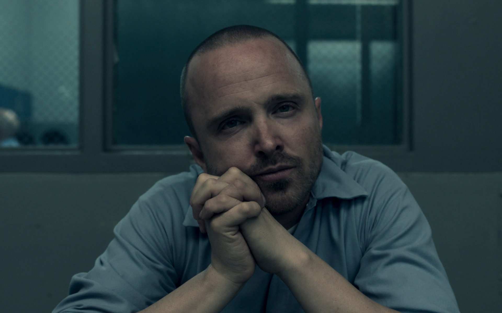 Aaron Paul looking serious, Truth Be Told HD Wallpaper