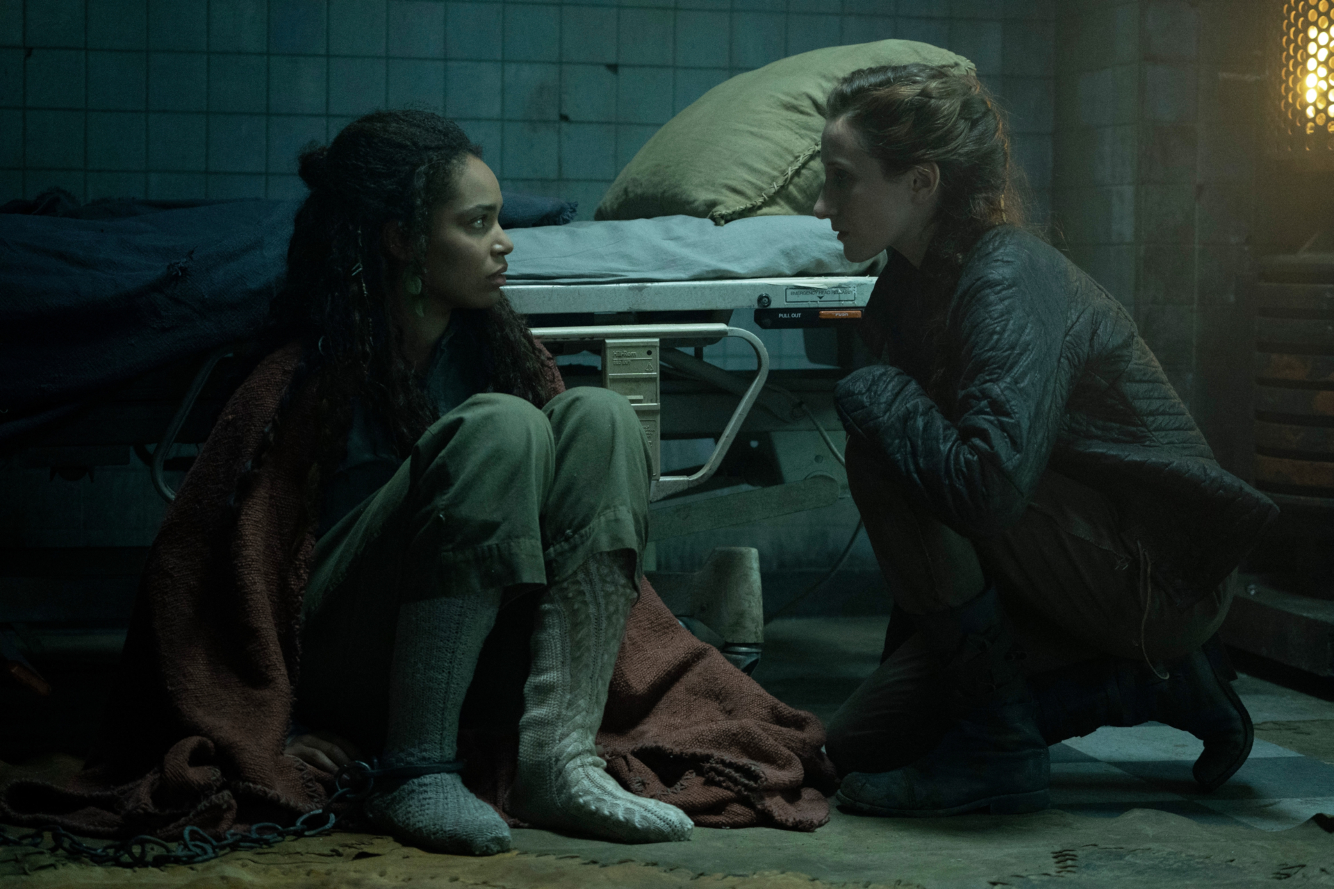 Eden Epstein and Nesta Cooper in a dramatic scene HD Wallpaper