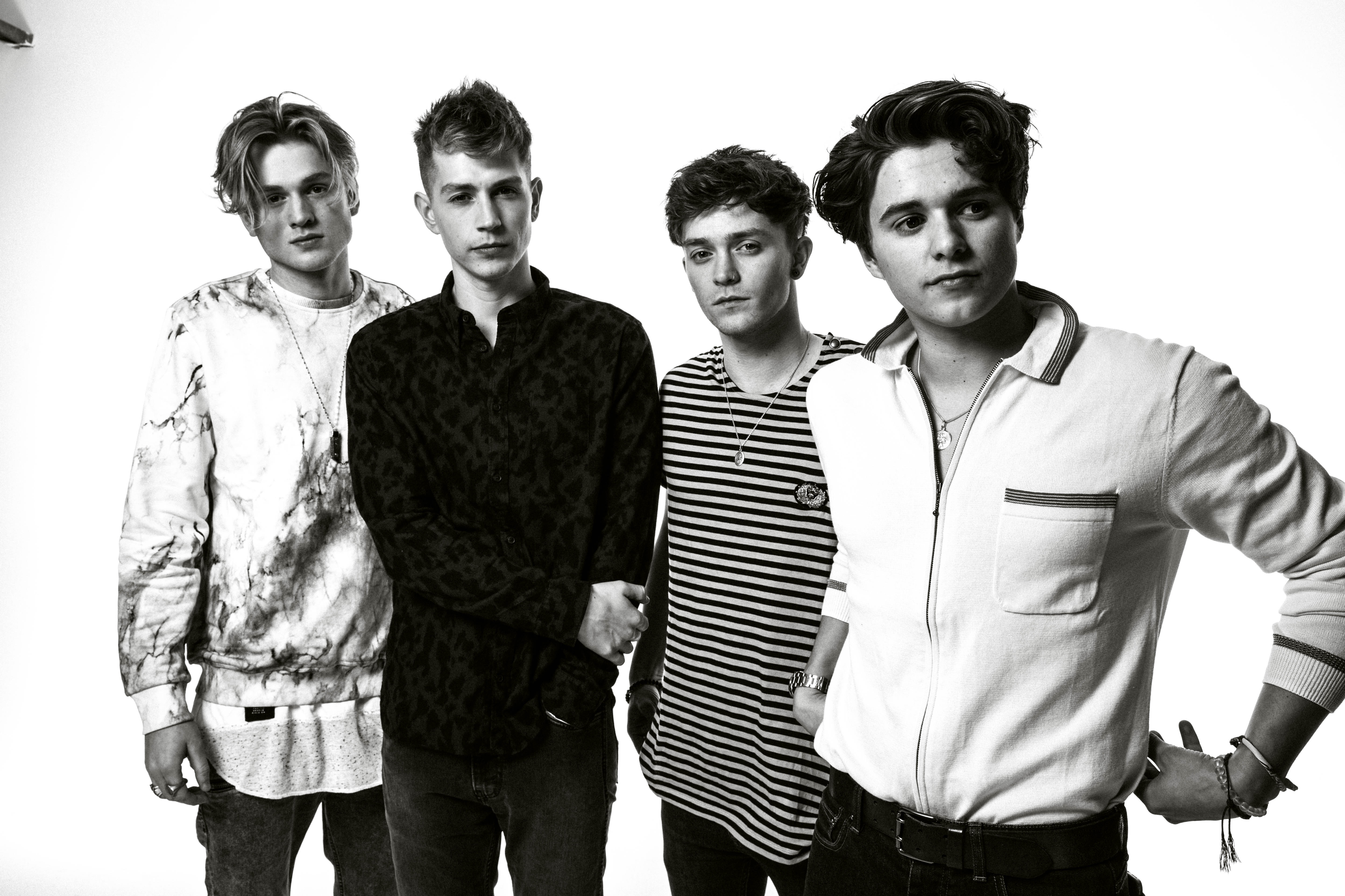 The Vamps band members portrait HD Wallpaper