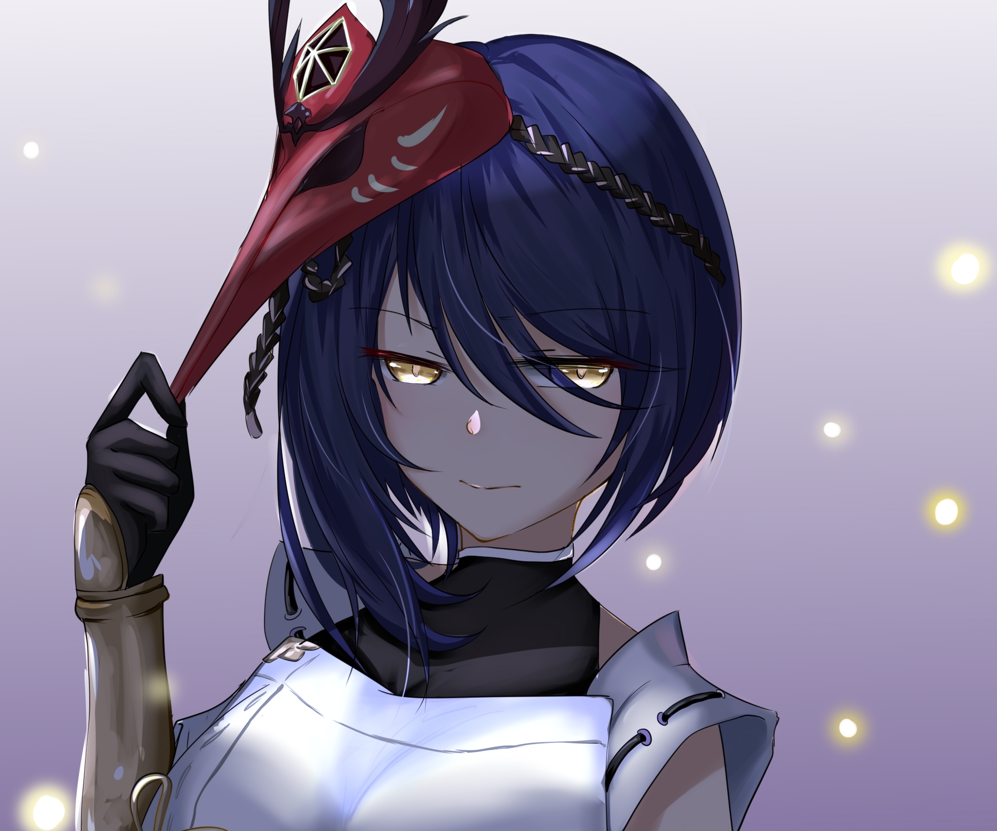 Kujou Sara in Mysterious Aura HD Wallpaper