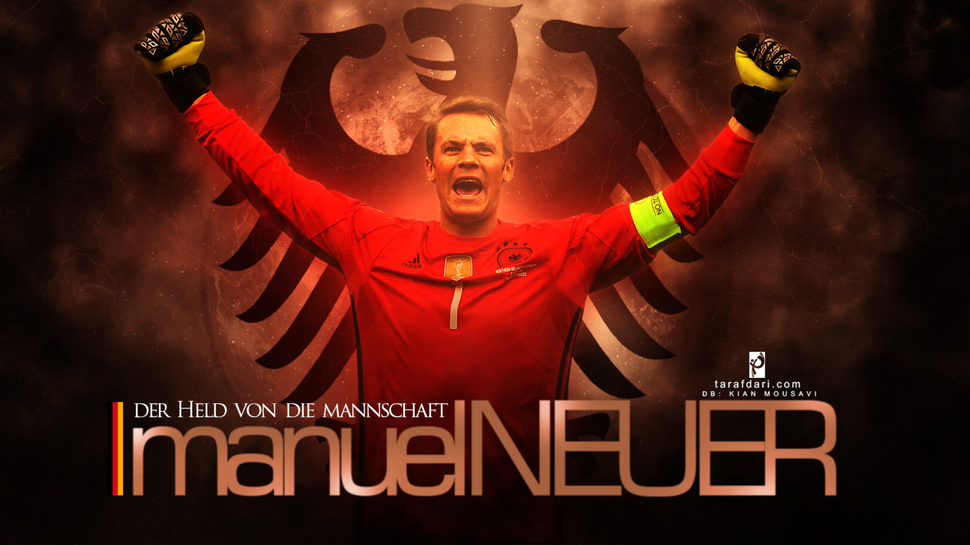 Manuel Neuer: Germany National Team Hero Goalkeeper HD Wallpaper