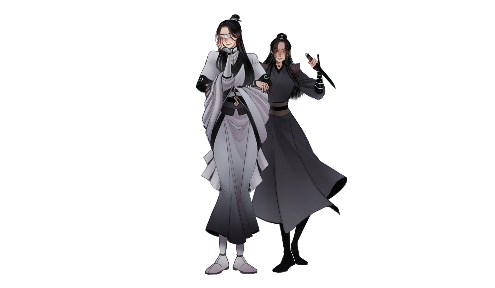 Mo Dao Zu Shi: Xue Yang and Xiao Xingchen together HD Wallpaper