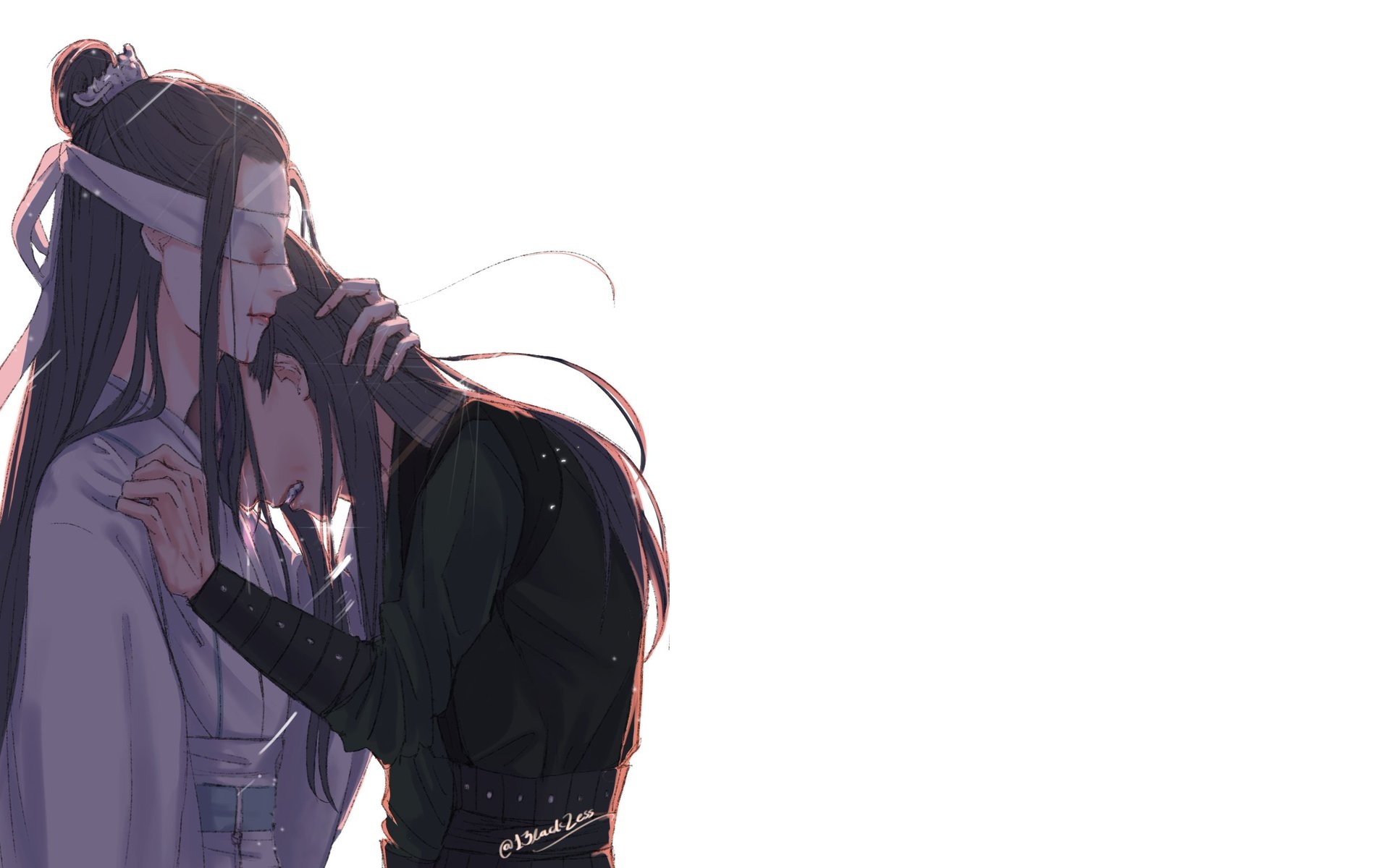 Xiao Xingchen comforts crying Xue Yang, The Untamed HD Wallpaper