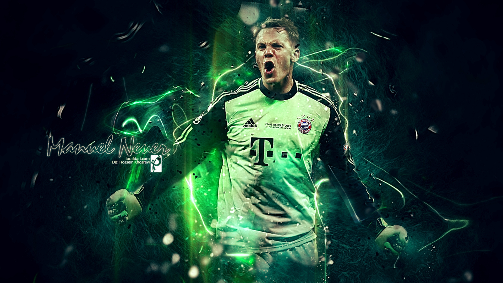 Manuel Neuer in FC Bayern Munich Kit HD Wallpaper