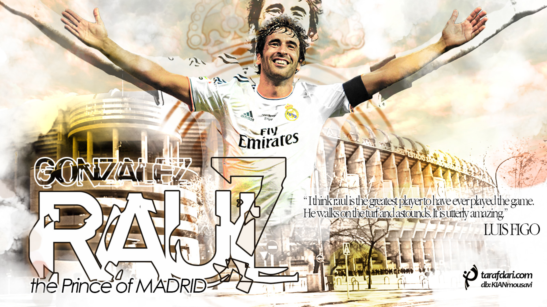 Raúl González Blanco: The Prince of Madrid HD Wallpaper