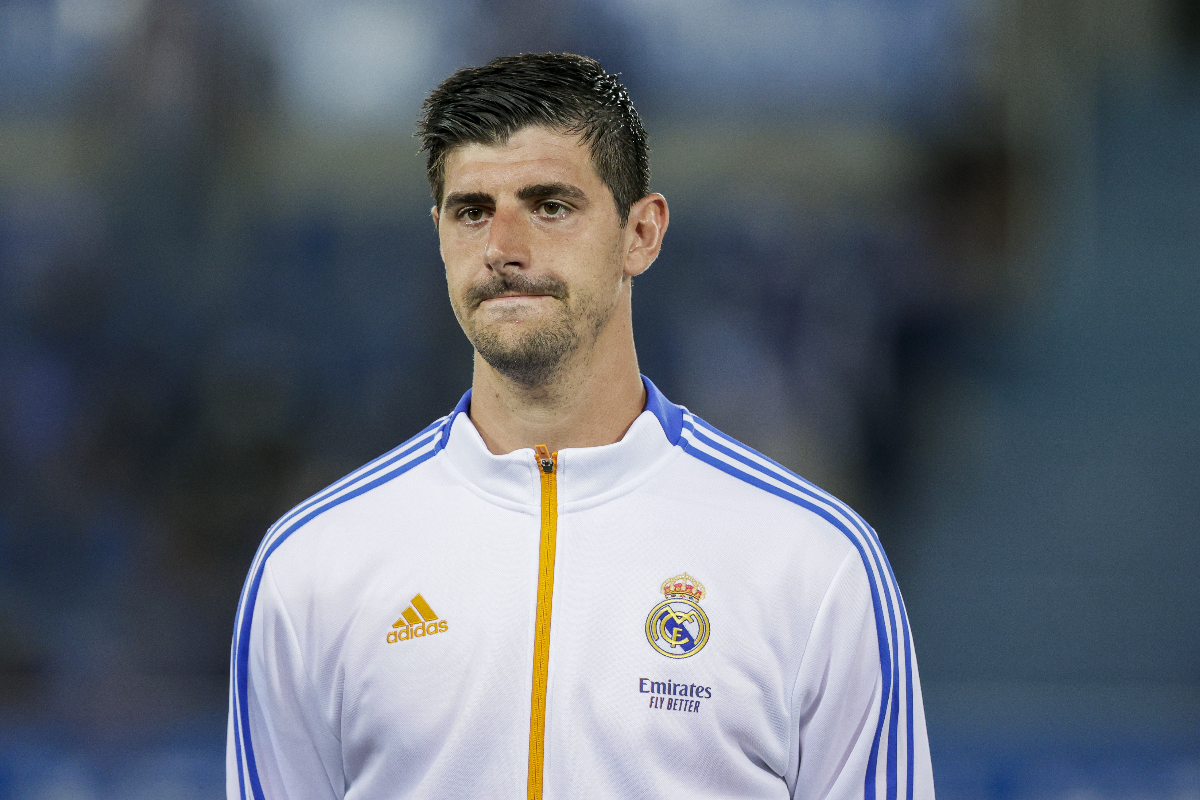 Thibaut Courtois in Real Madrid C.F. 4K HD Wallpaper