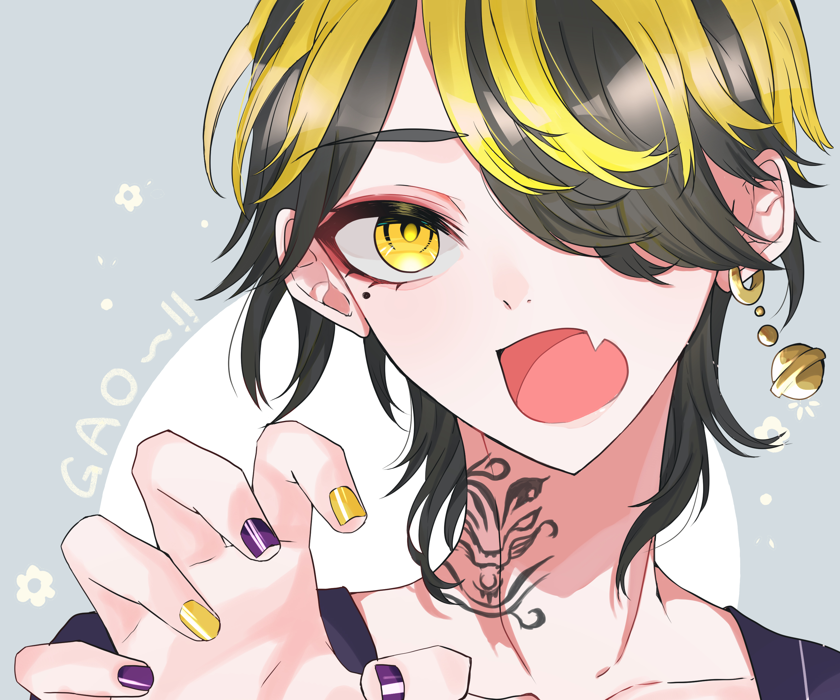 Kazutora Hanemiya Vibrant Anime Portrait HD Wallpaper