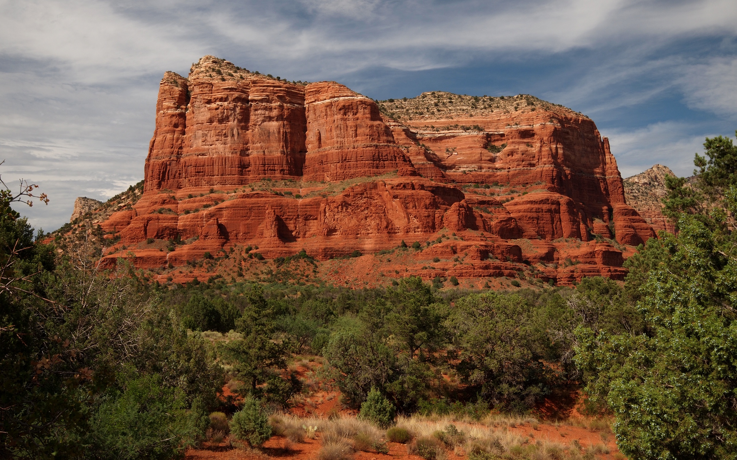 Red Rock Landscape in Sedona, Arizona HD Wallpaper