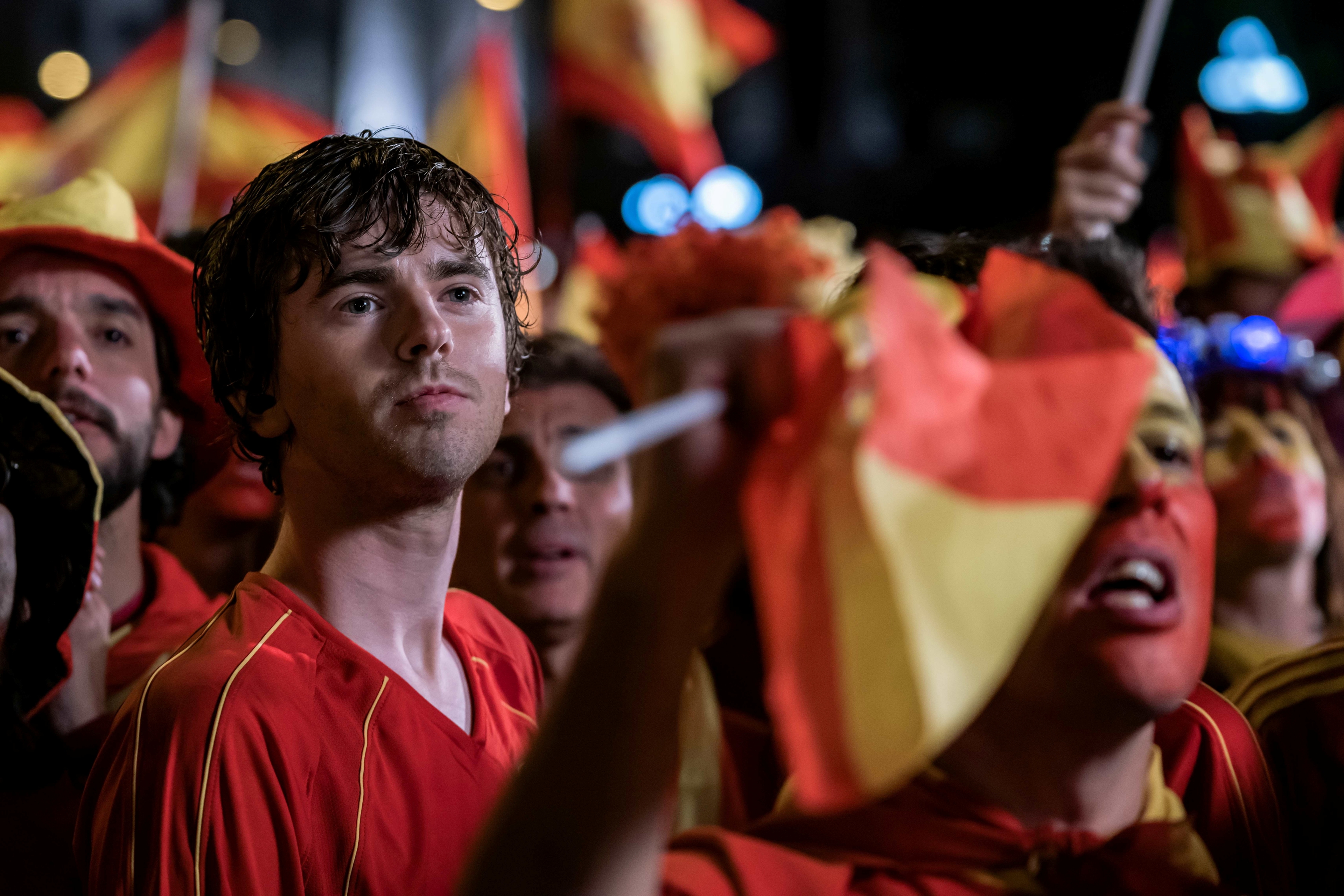 Freddie Highmore as a Spanish fan in The Vault HD Wallpaper