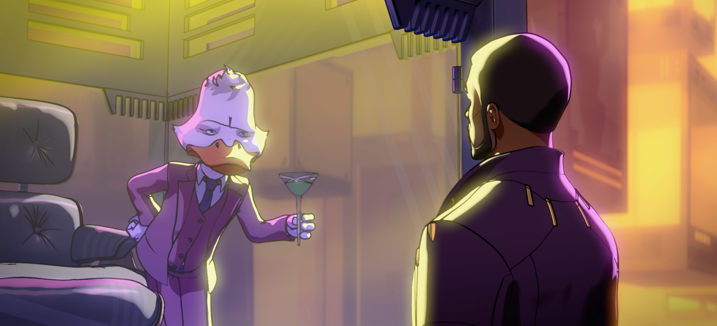 Howard The Duck and T'Challa Star-Lord in What If...? HD Wallpaper