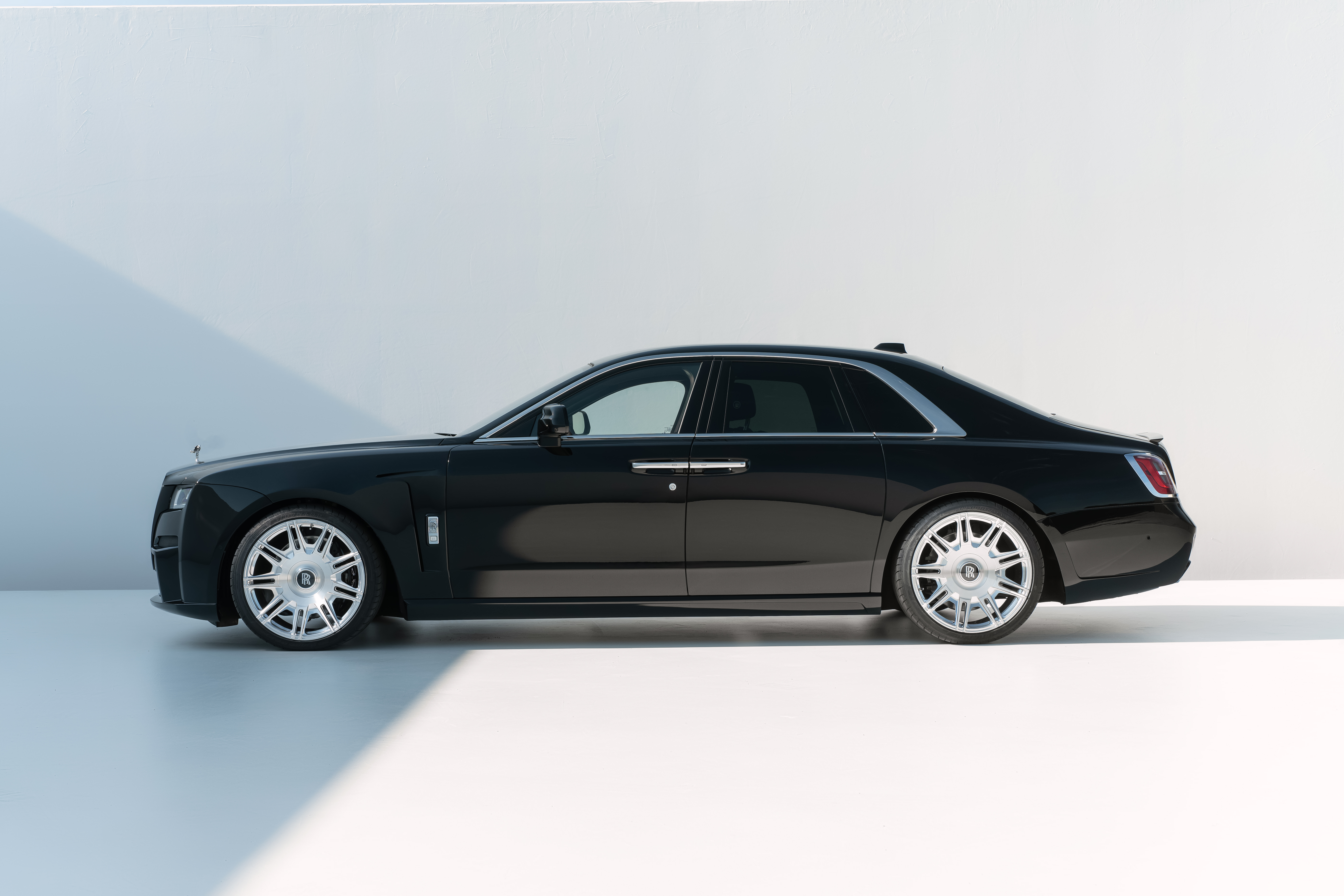Spofec Black Rolls-Royce Ghost Luxury Car HD Wallpaper