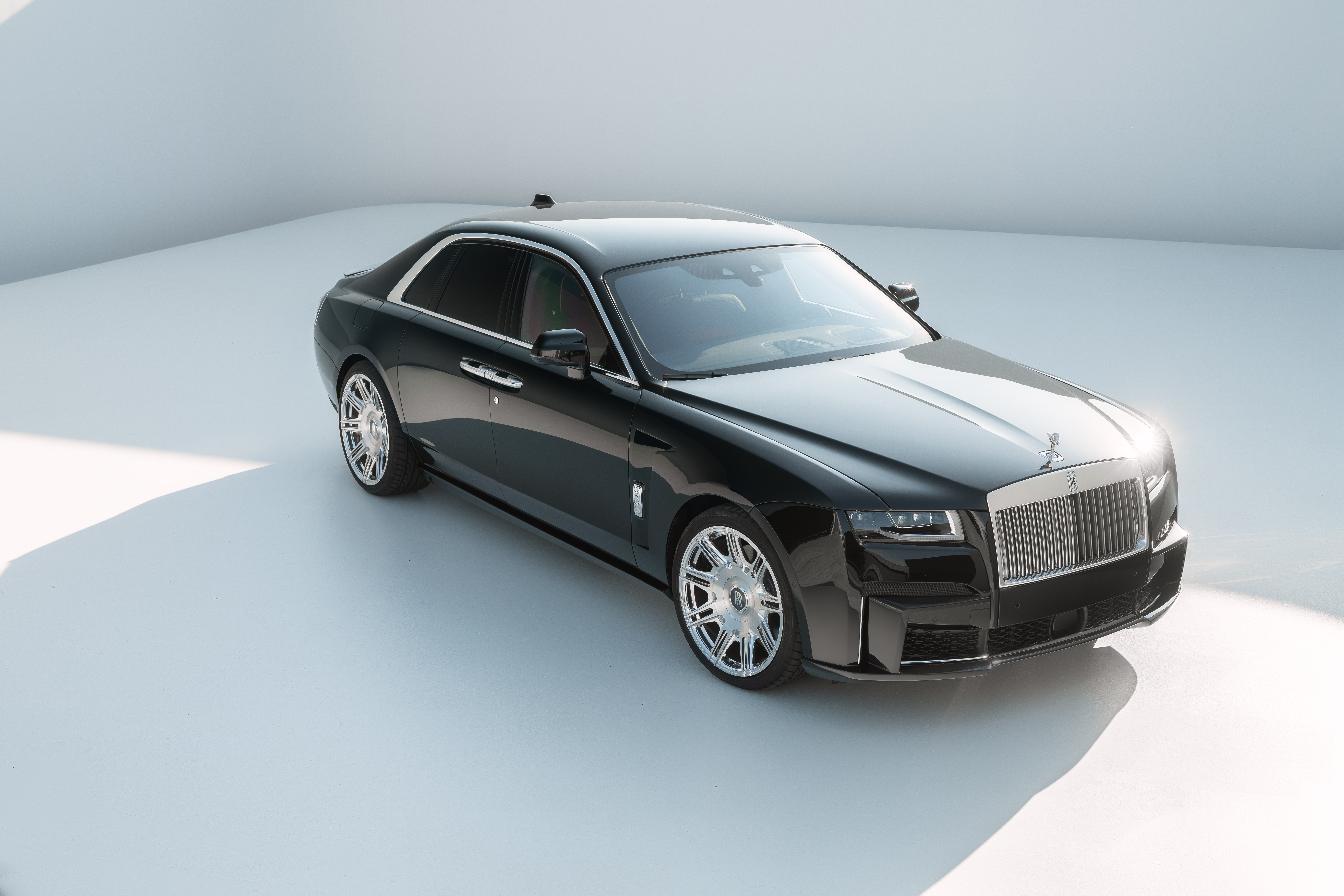 Spofec Black Rolls-Royce Ghost Luxury Car HD Wallpaper