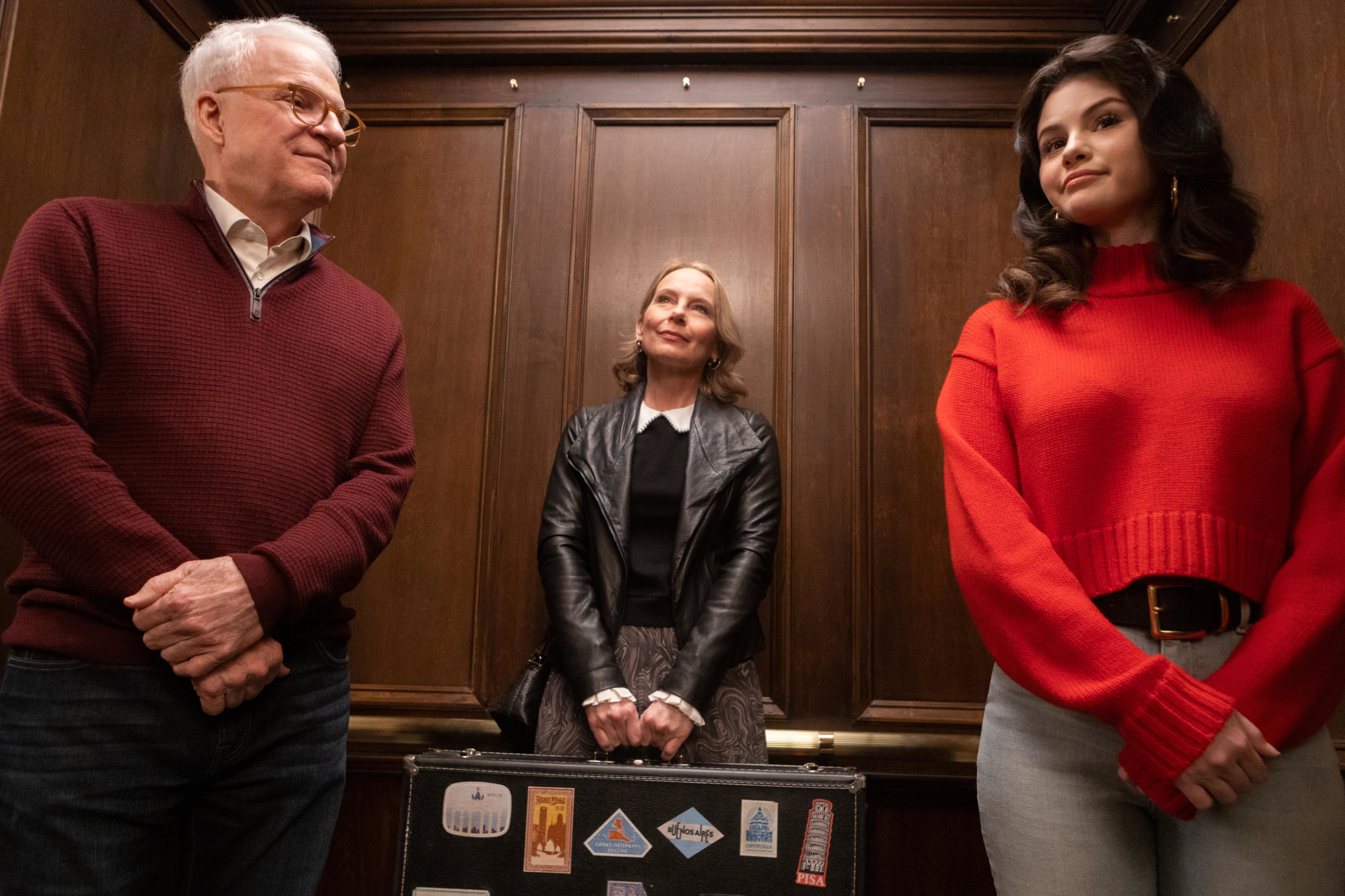Steve Martin, Selena Gomez, Amy Ryan in Only Murders In The Building HD Wallpaper