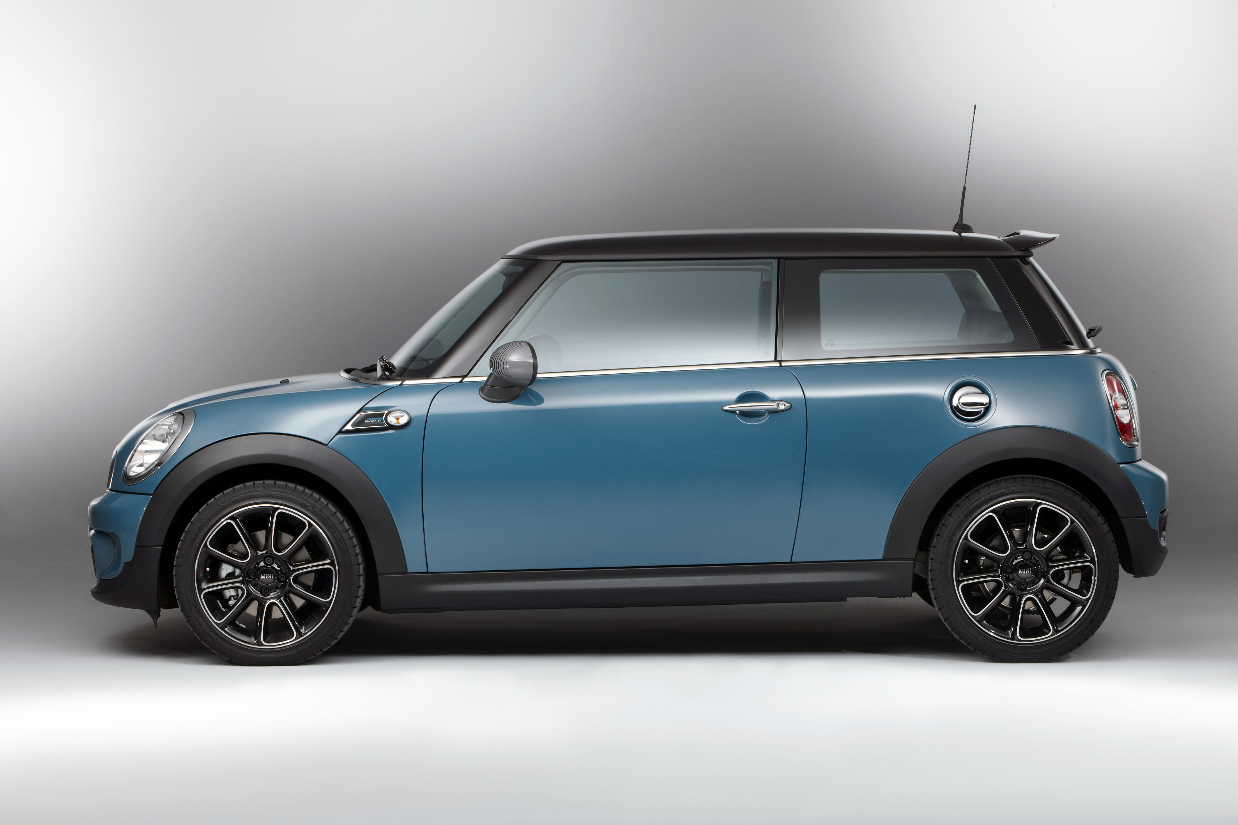 2012 Mini Cooper S Bayswater Blue Car Side Profile HD Wallpaper