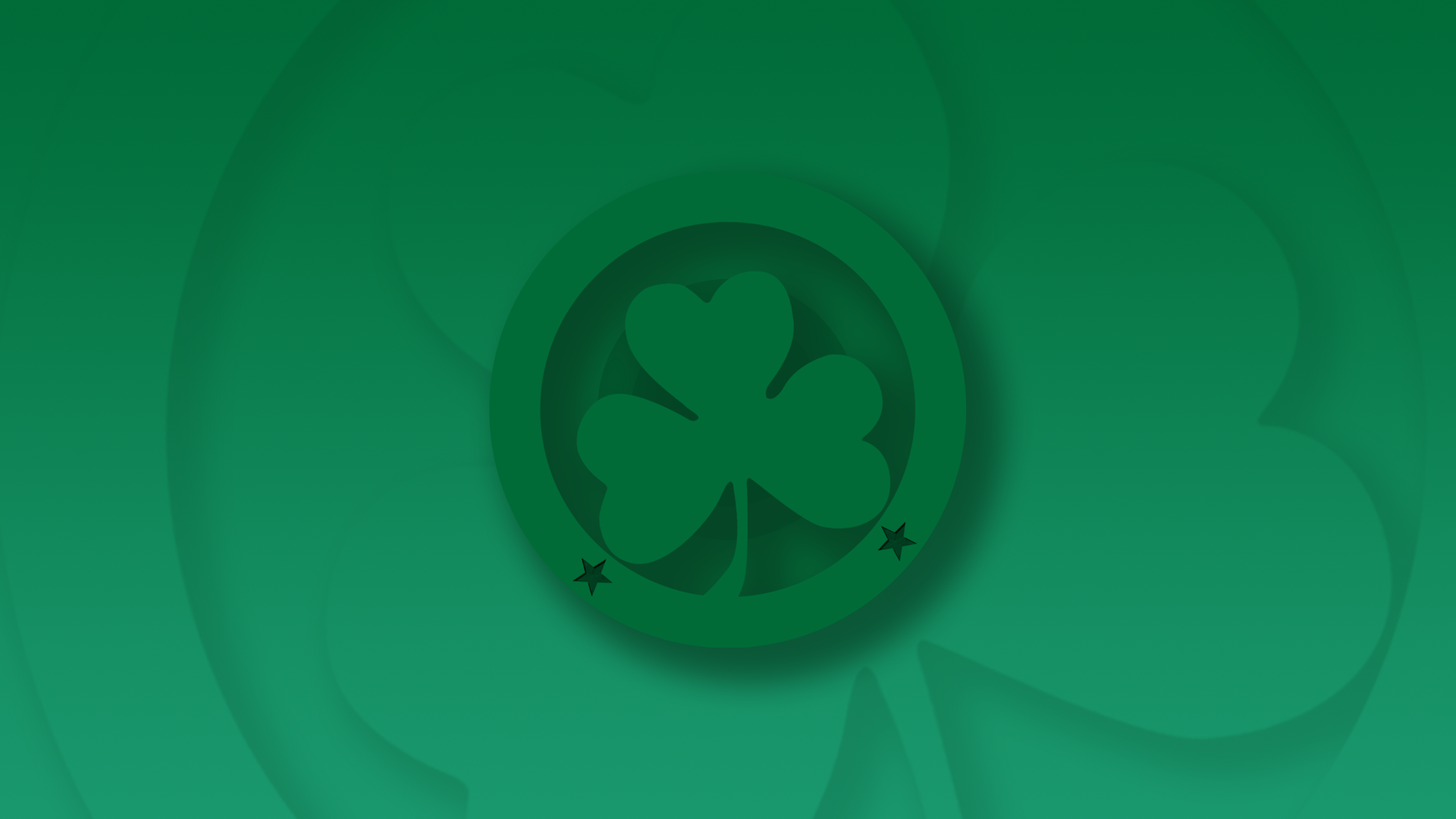 AC Omonia Green Shamrock Logo HD Wallpaper
