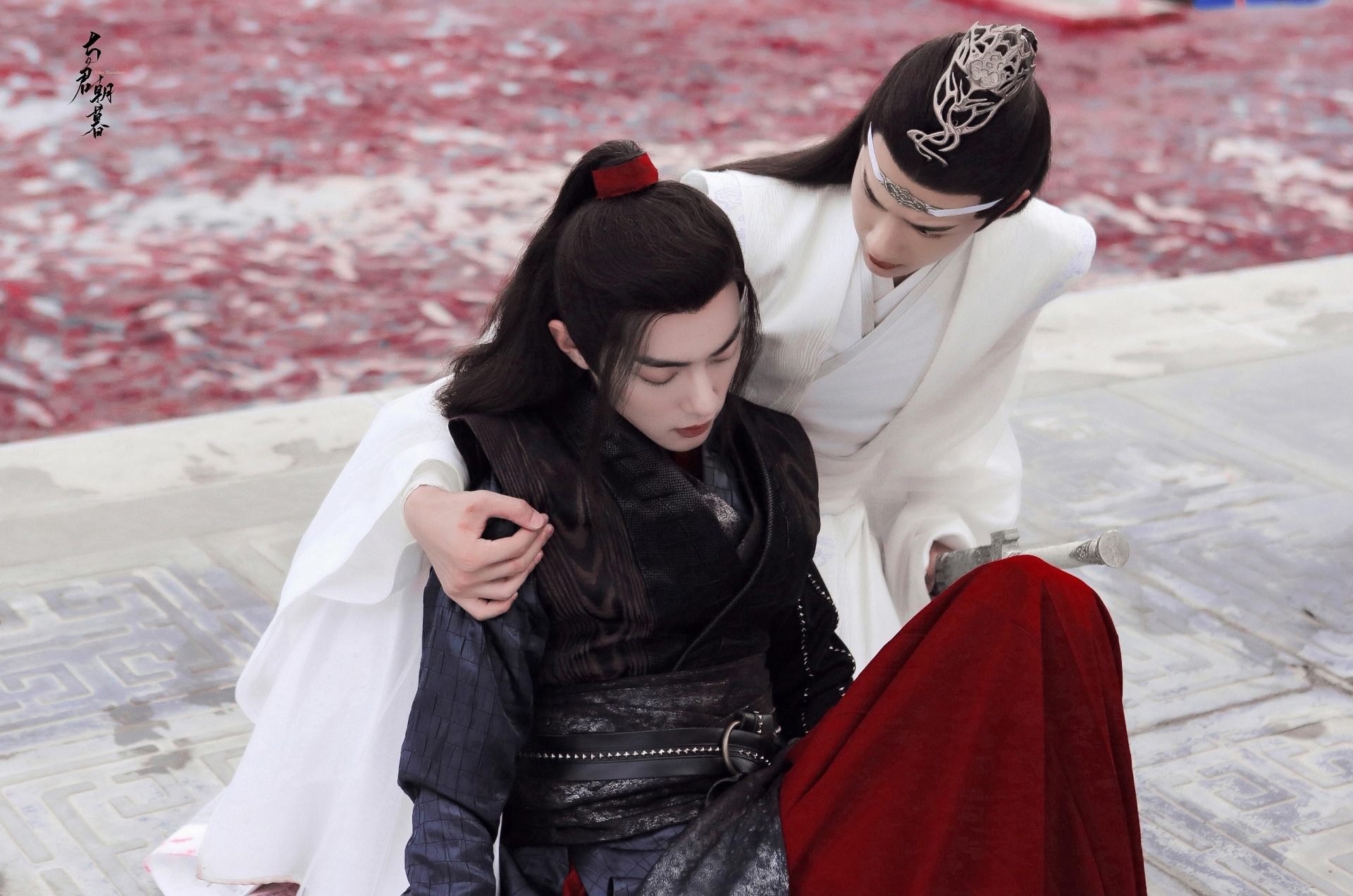 Wei Wuxian and Lan Wangji Moment HD Wallpaper