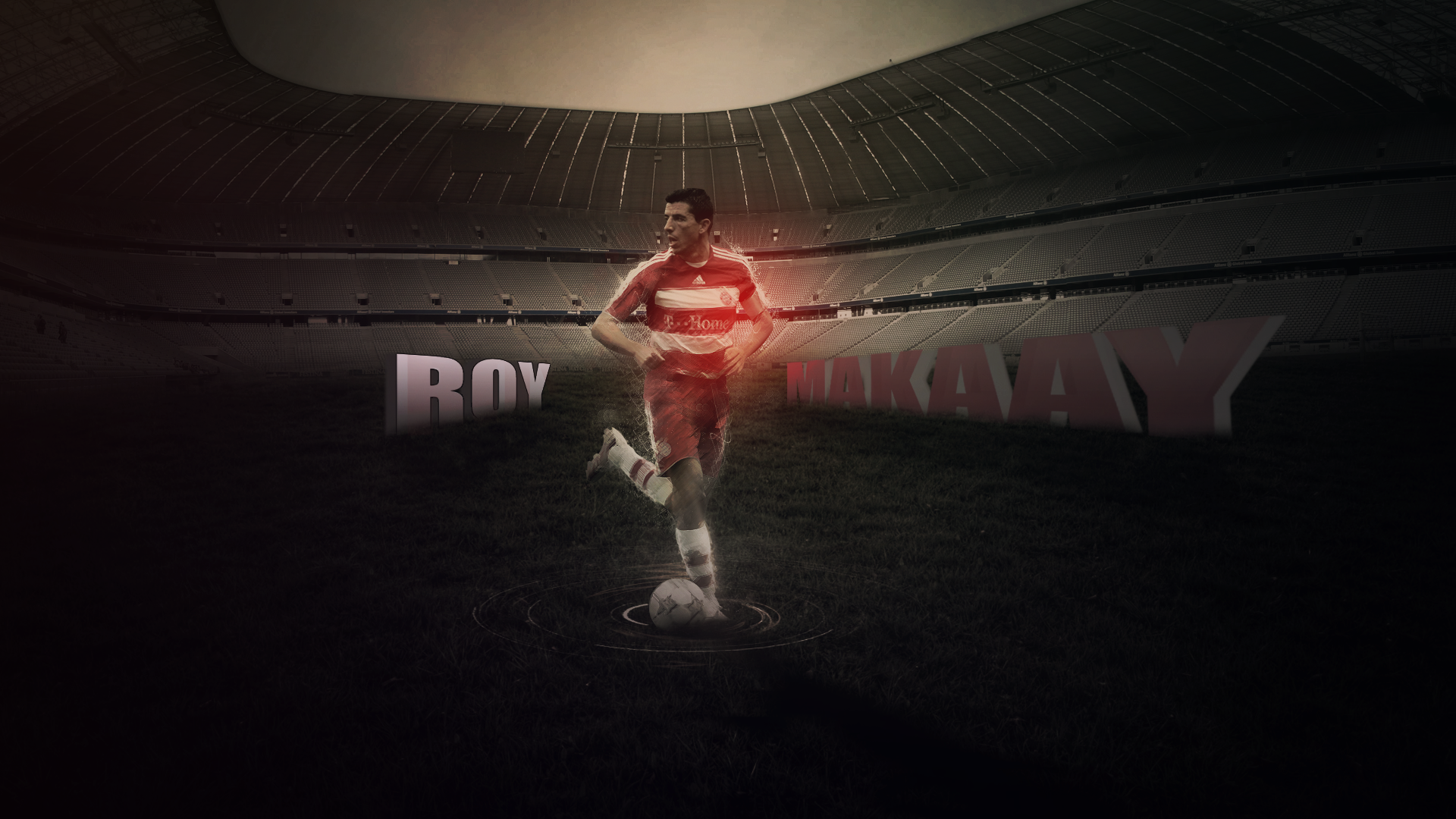 Roy Makaay FC Bayern Munich football stadium HD Wallpaper