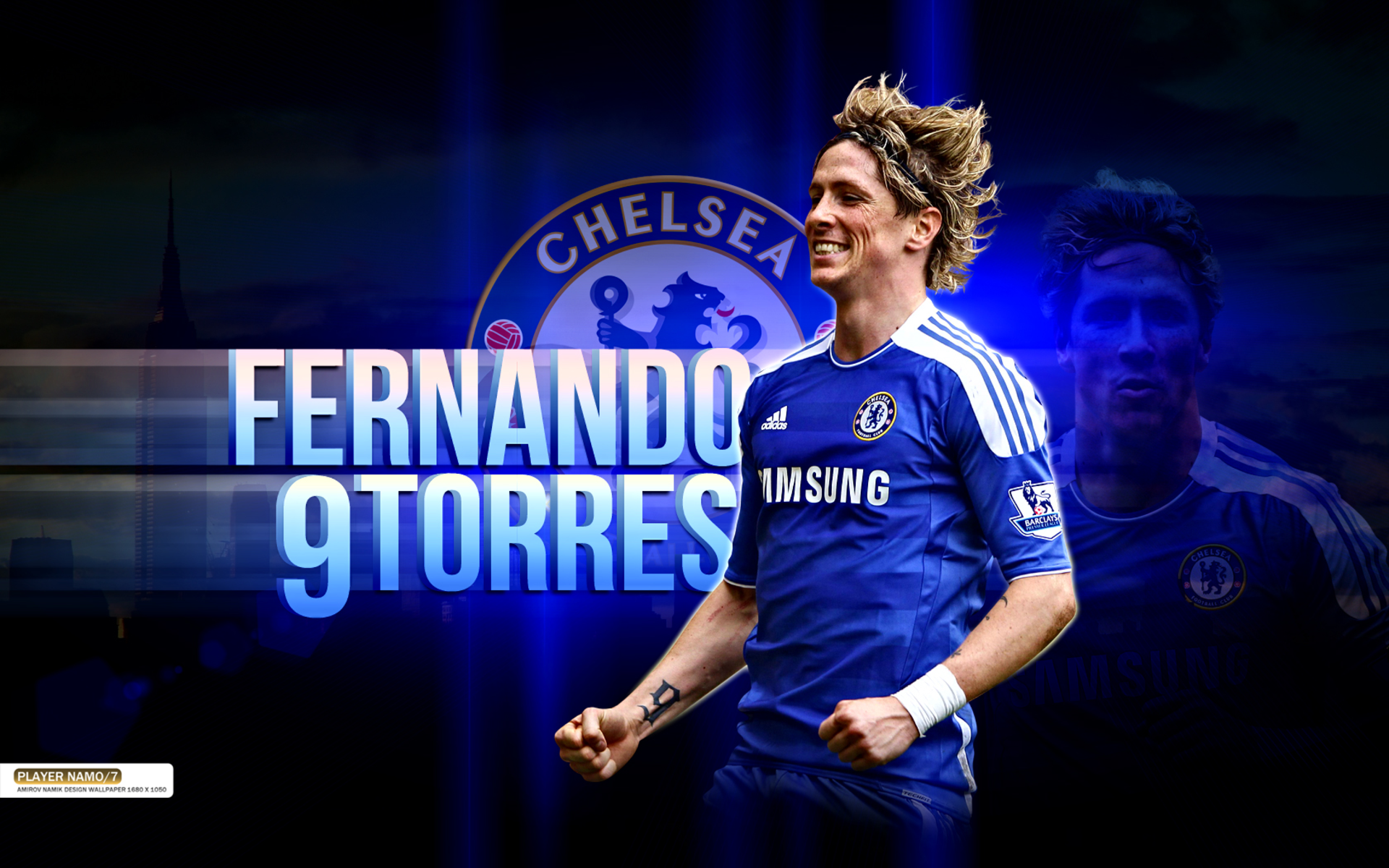 Fernando Torres Chelsea F.C. Football Player HD Wallpaper