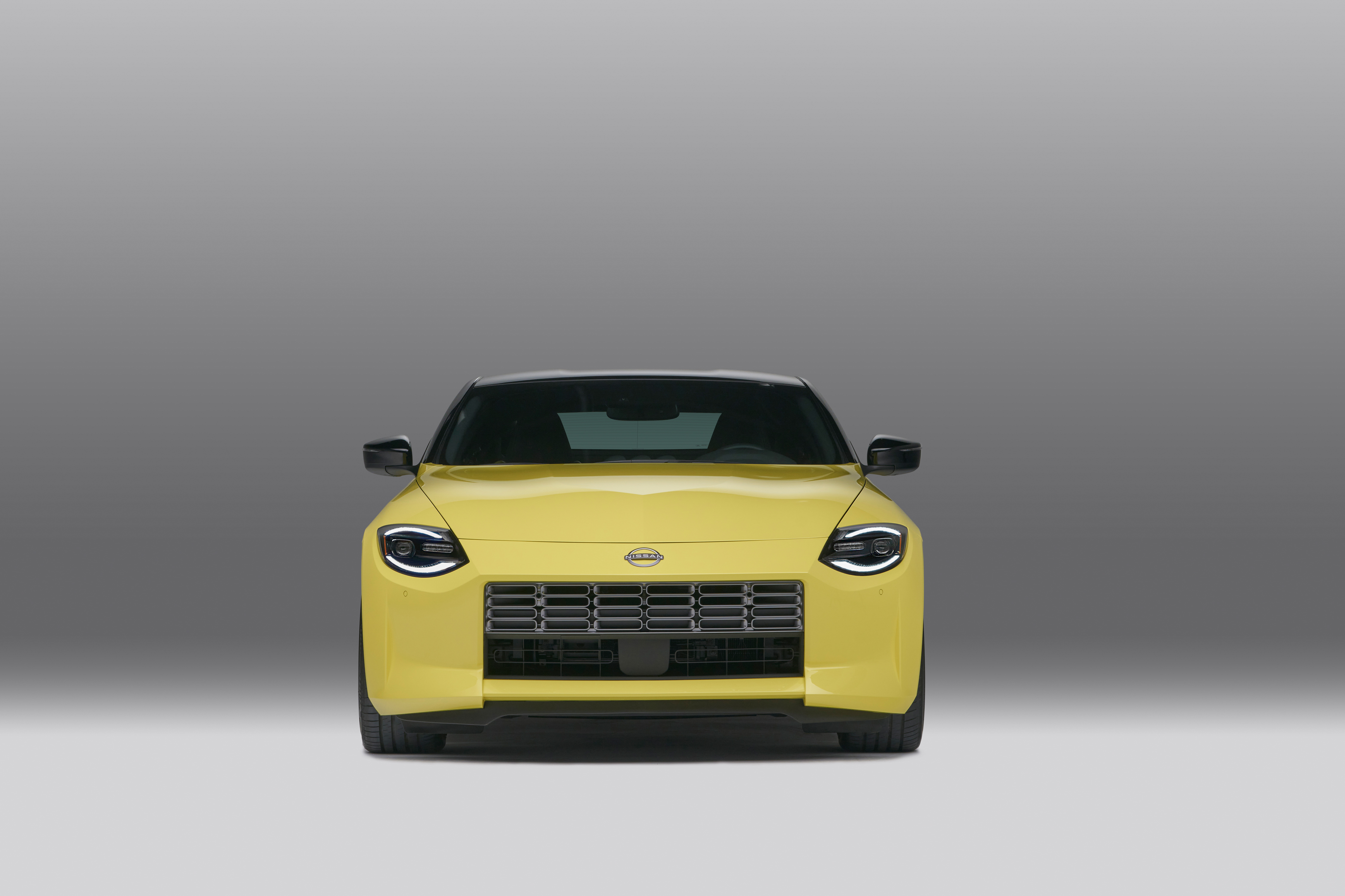 Yellow 2023 Nissan Z Proto Spec Sport Car Front View HD Wallpaper