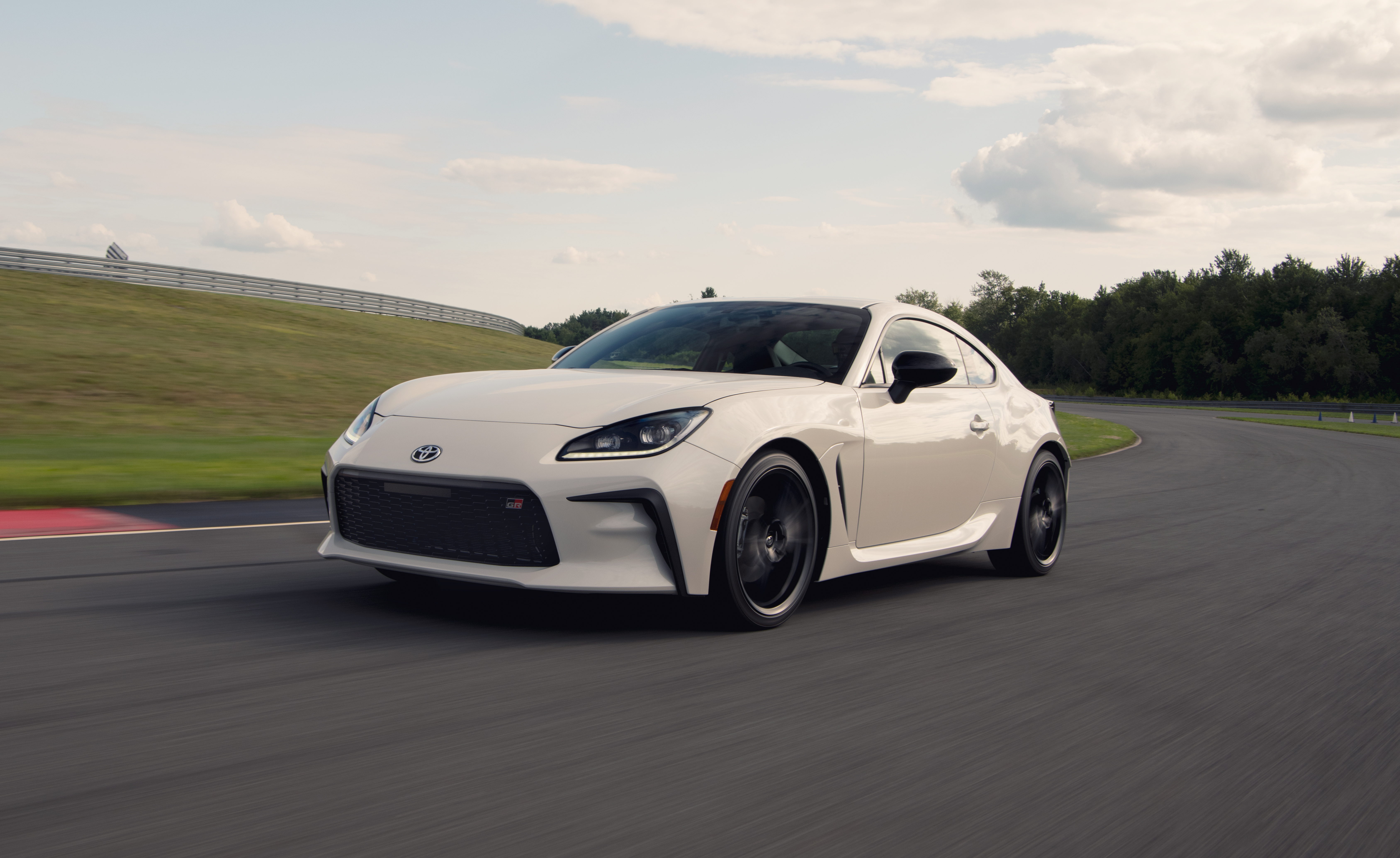 Toyota GR 86 Sport Car on Race Track 4K HD Wallpaper