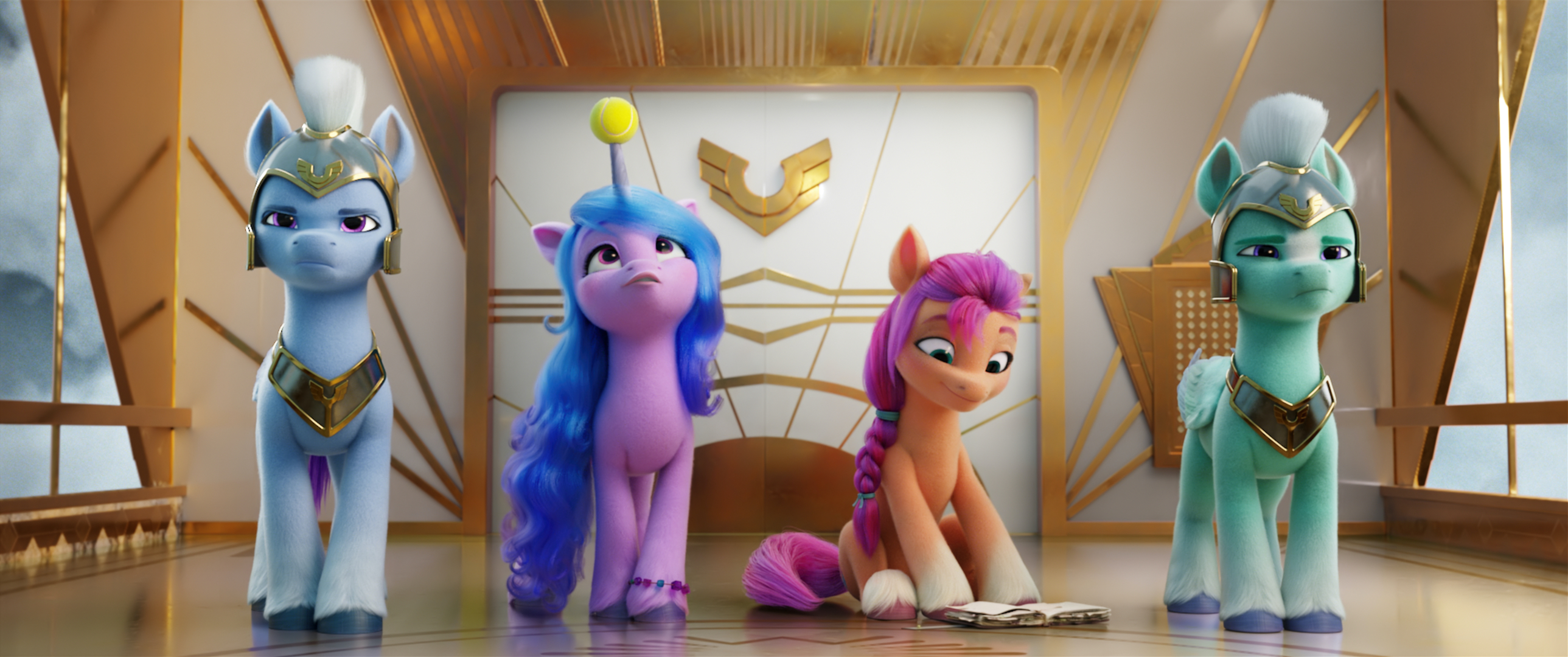 My Little Pony: Sunny, Izzy, Zipp, and Pipp HD Wallpaper