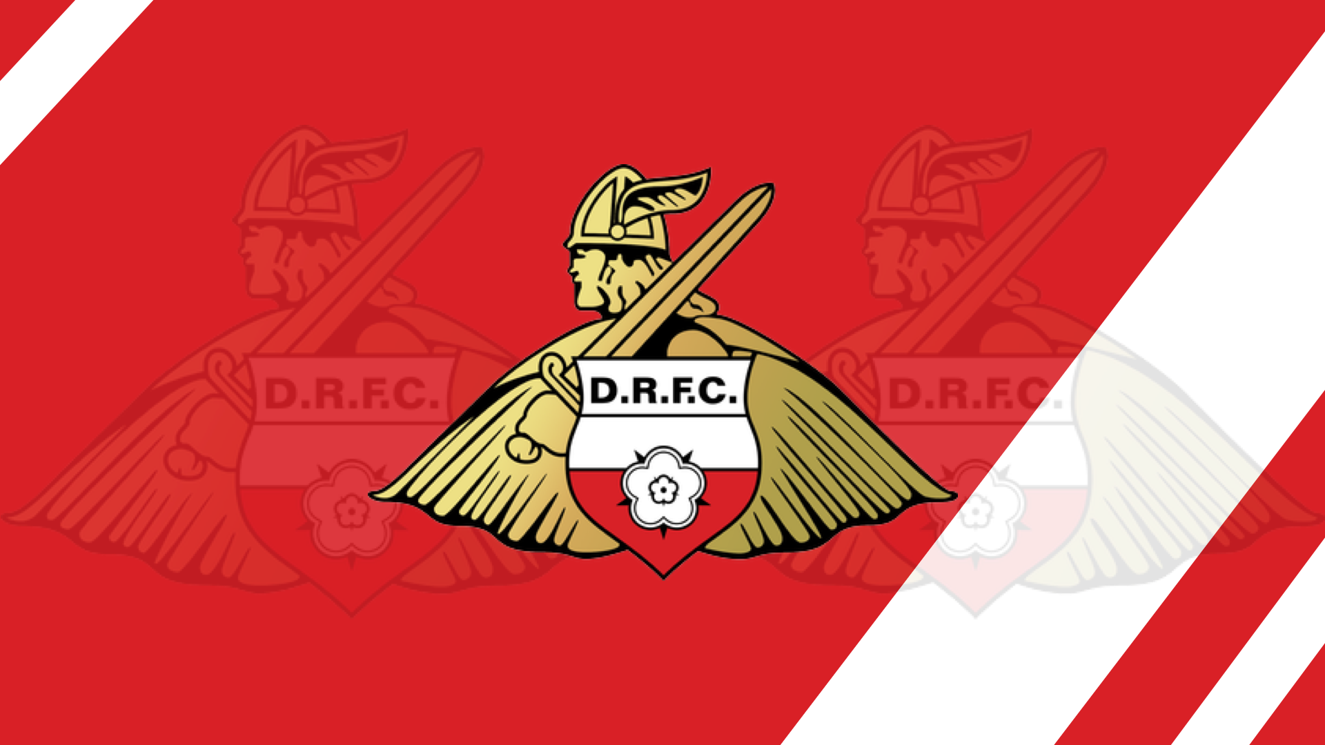 Doncaster Rovers F.C. Soccer Club Logo Emblem HD Wallpaper