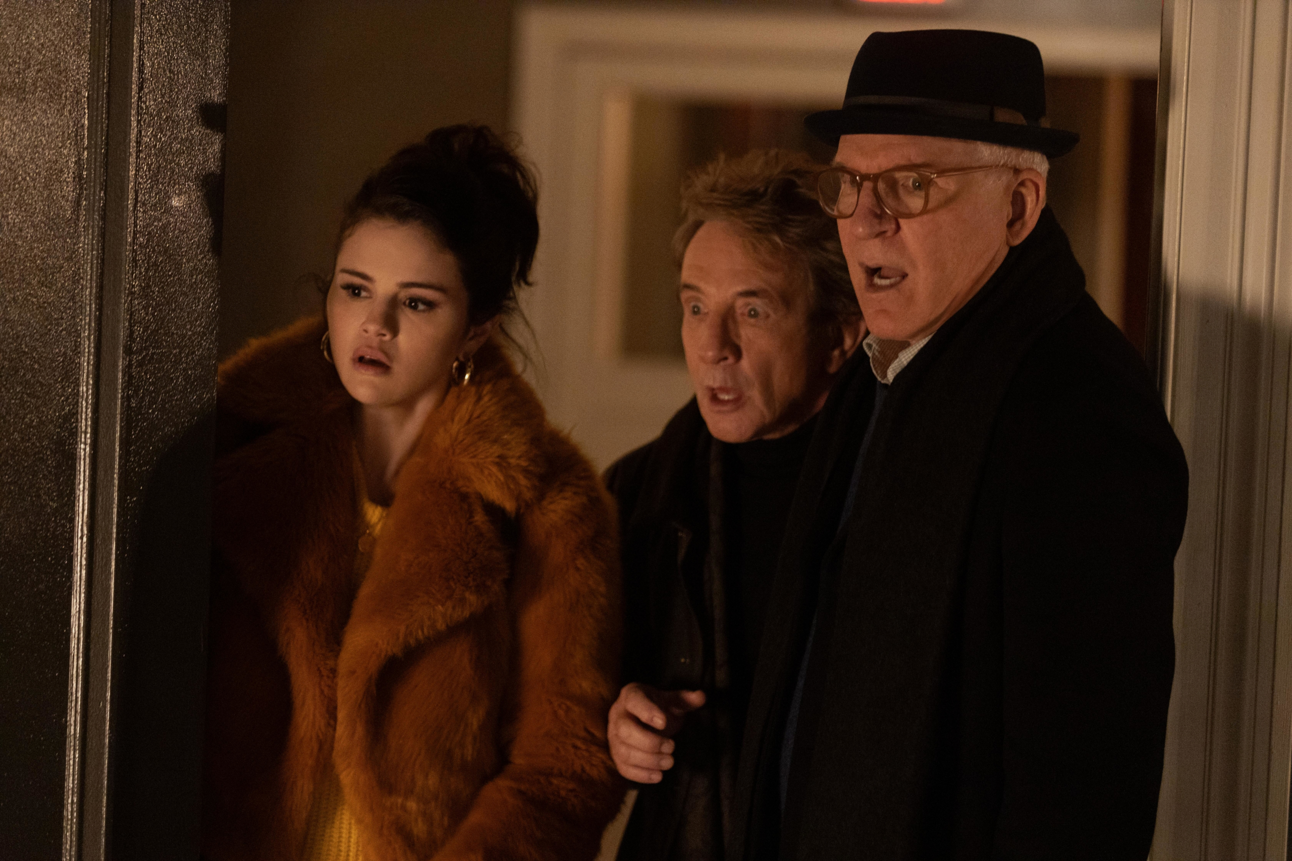 Only Murders In The Building cast looking surprised HD Wallpaper