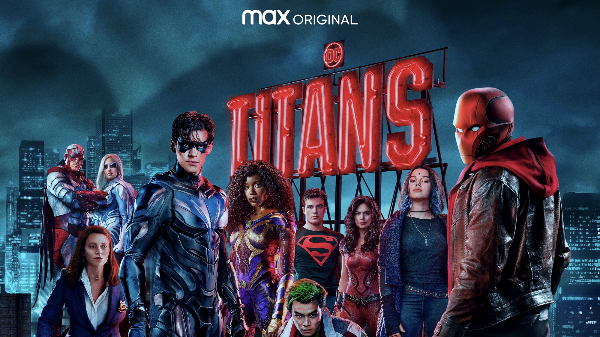 Titans TV Series Cast Poster HD Wallpaper
