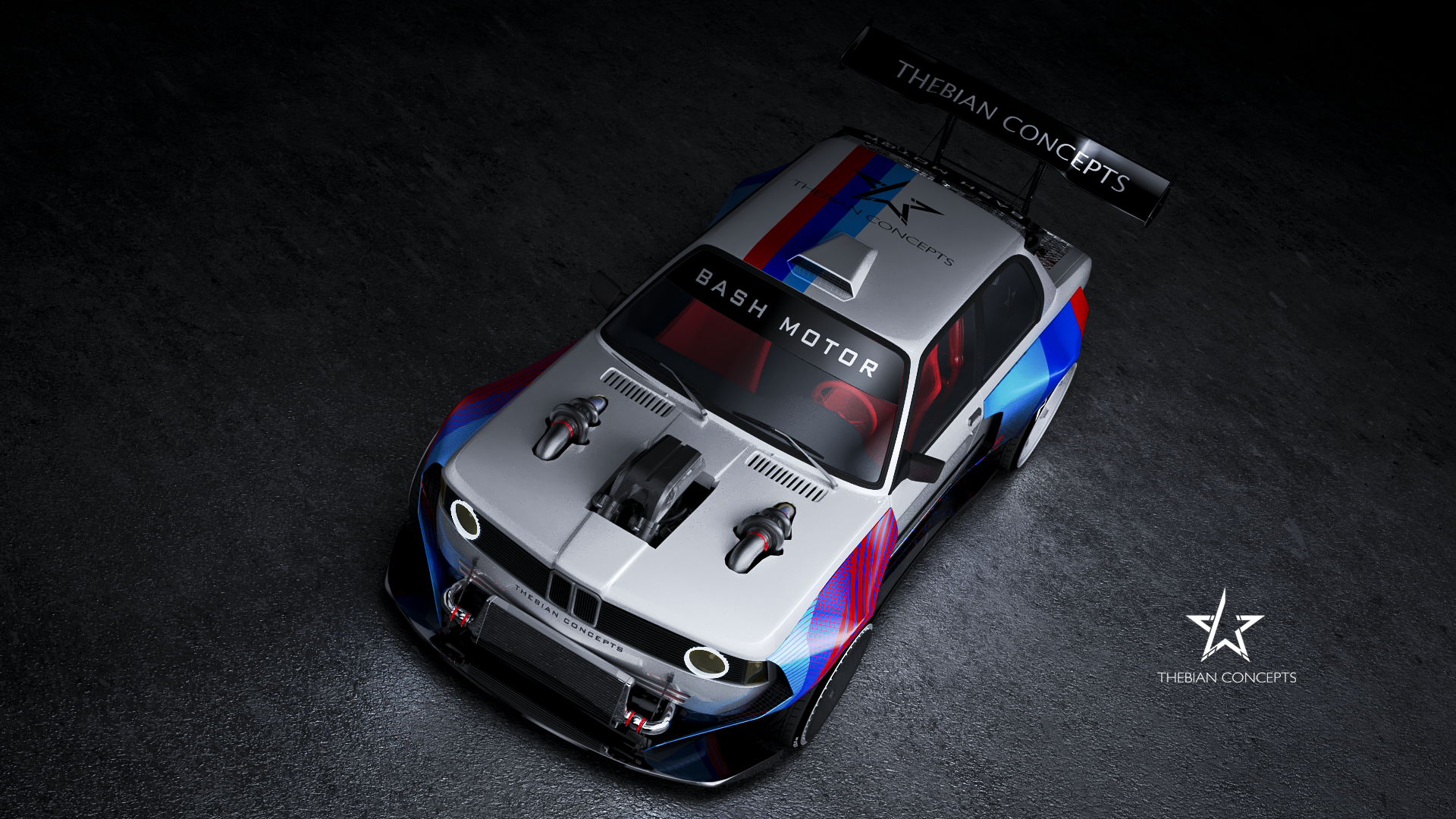 BMW E21 NEWAGE Custom Car by Thebian Concepts HD Wallpaper
