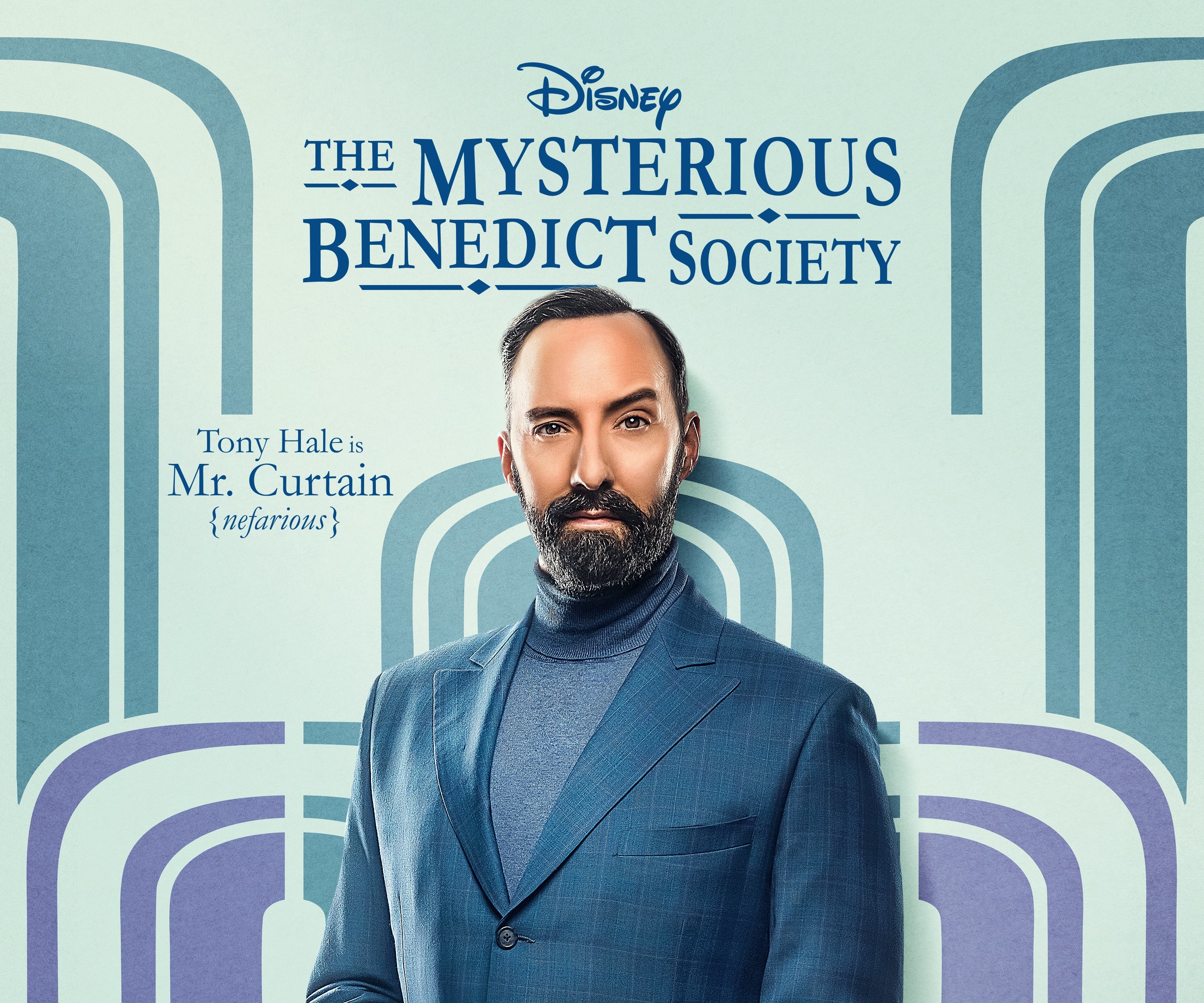 Tony Hale as Mr. Curtain in The Mysterious Benedict Society HD Wallpaper