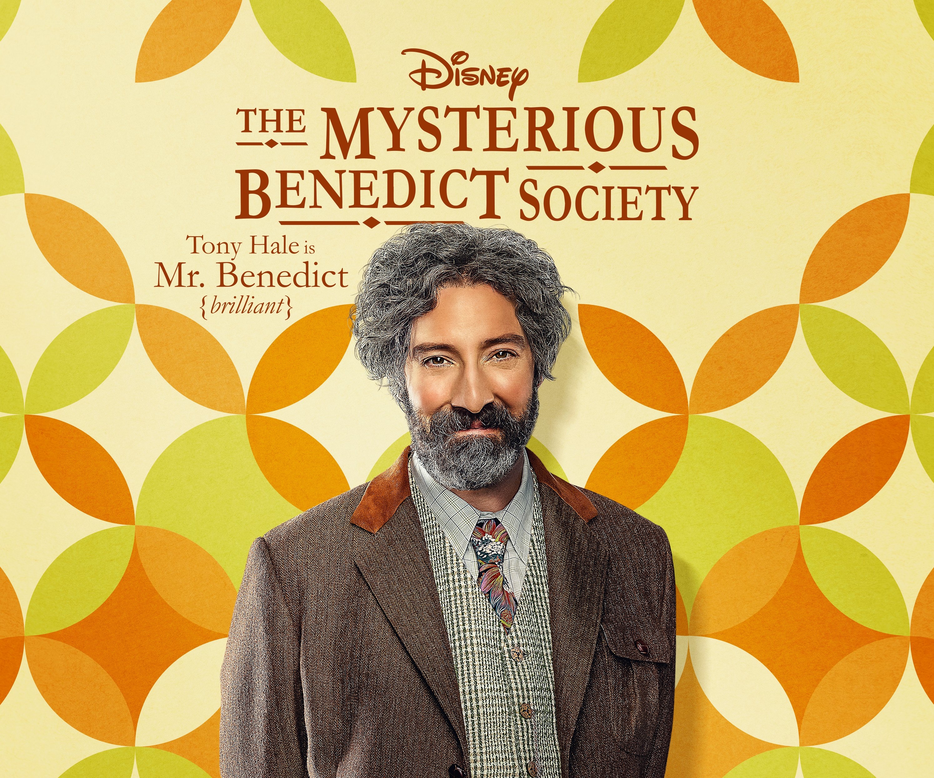 Tony Hale as Mr. Benedict in The Mysterious Benedict Society HD Wallpaper