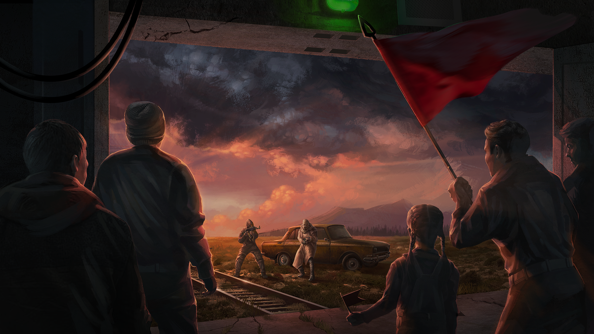 ATOM RPG: Meeting The Reality in Post-Apocalyptic Soviet HD Wallpaper