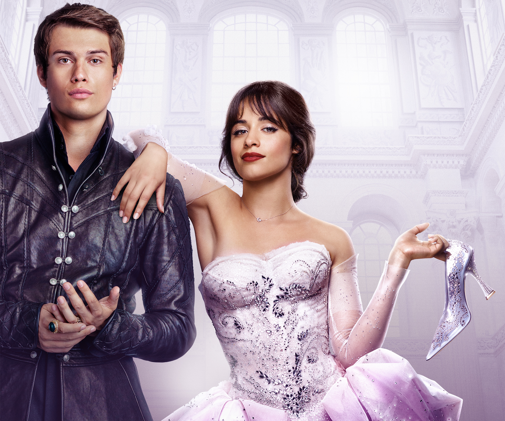 Camila Cabello and Nicholas Galitzine in Cinderella HD Wallpaper