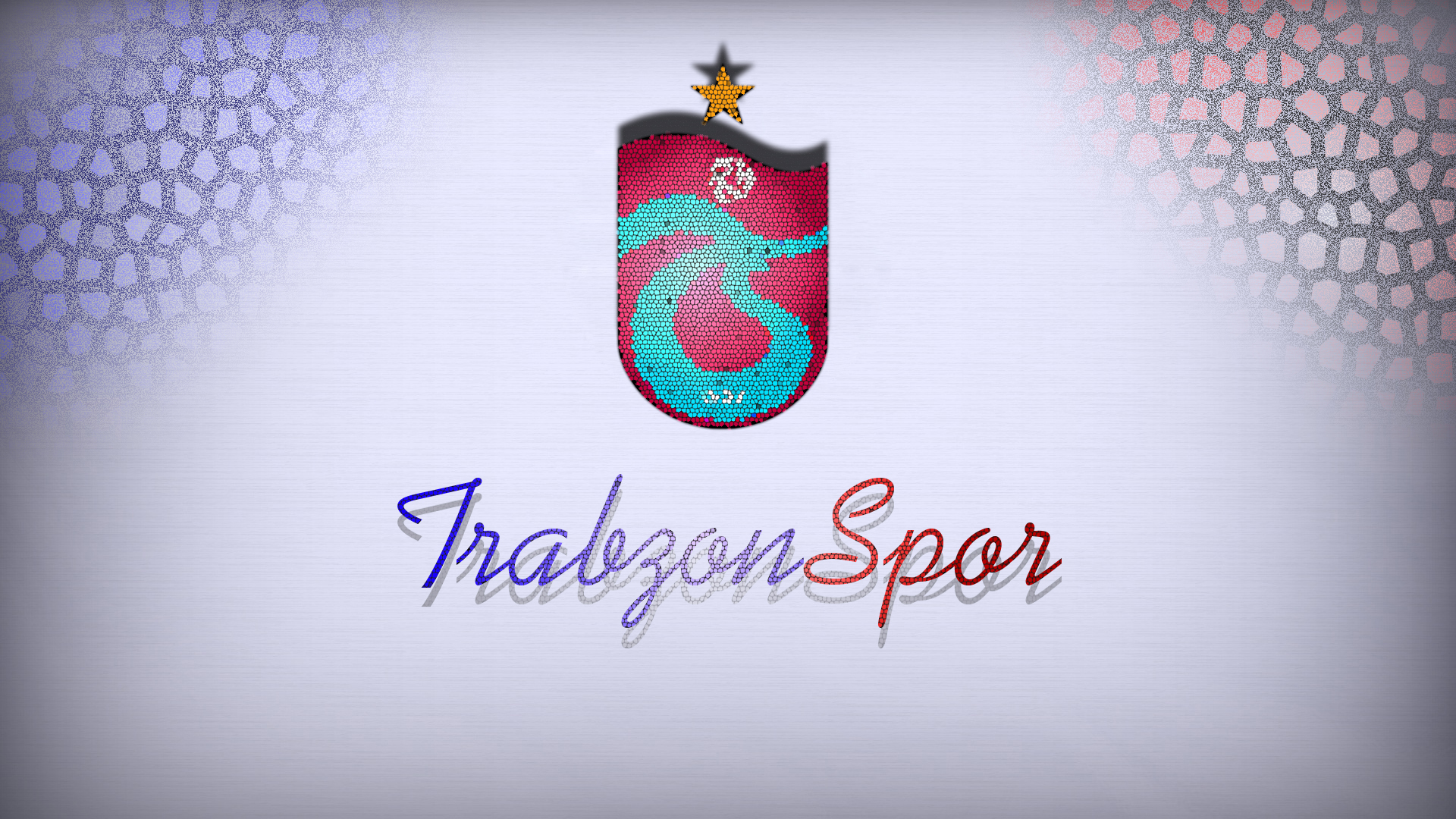 Trabzonspor Soccer Club Emblem HD Wallpaper